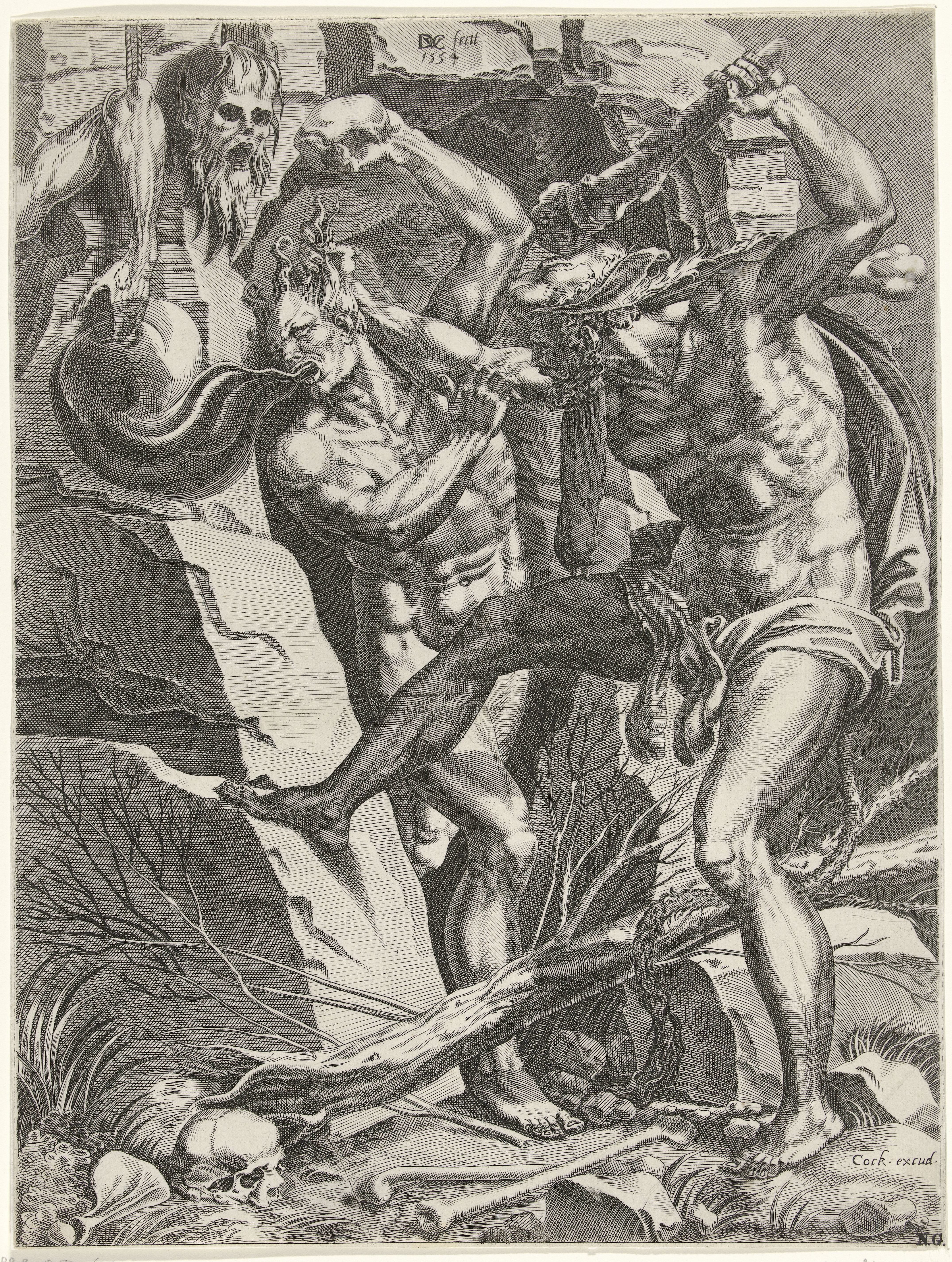 Hercules en Cacus