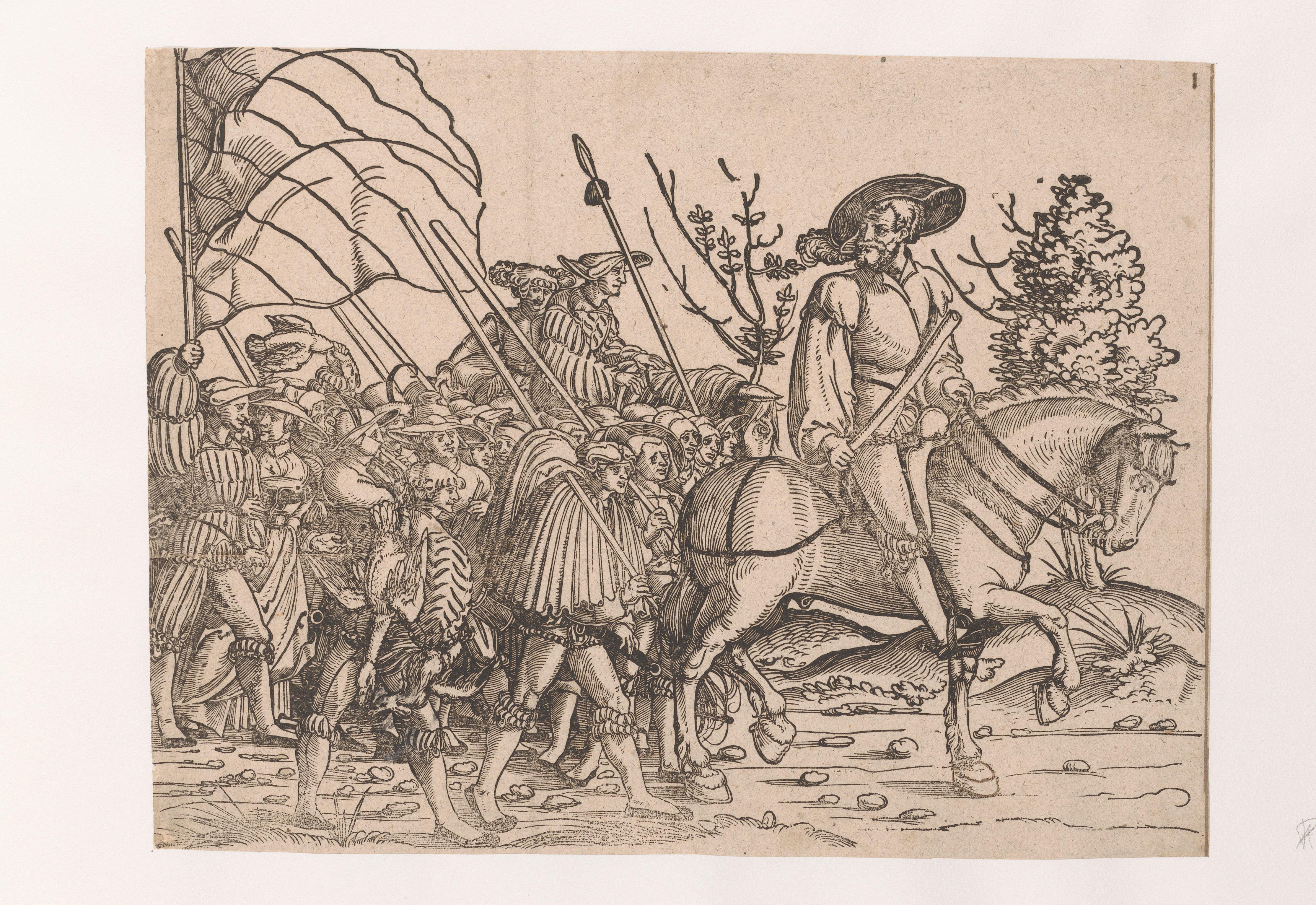 Soldatenoptocht naar rechts (deel 1)