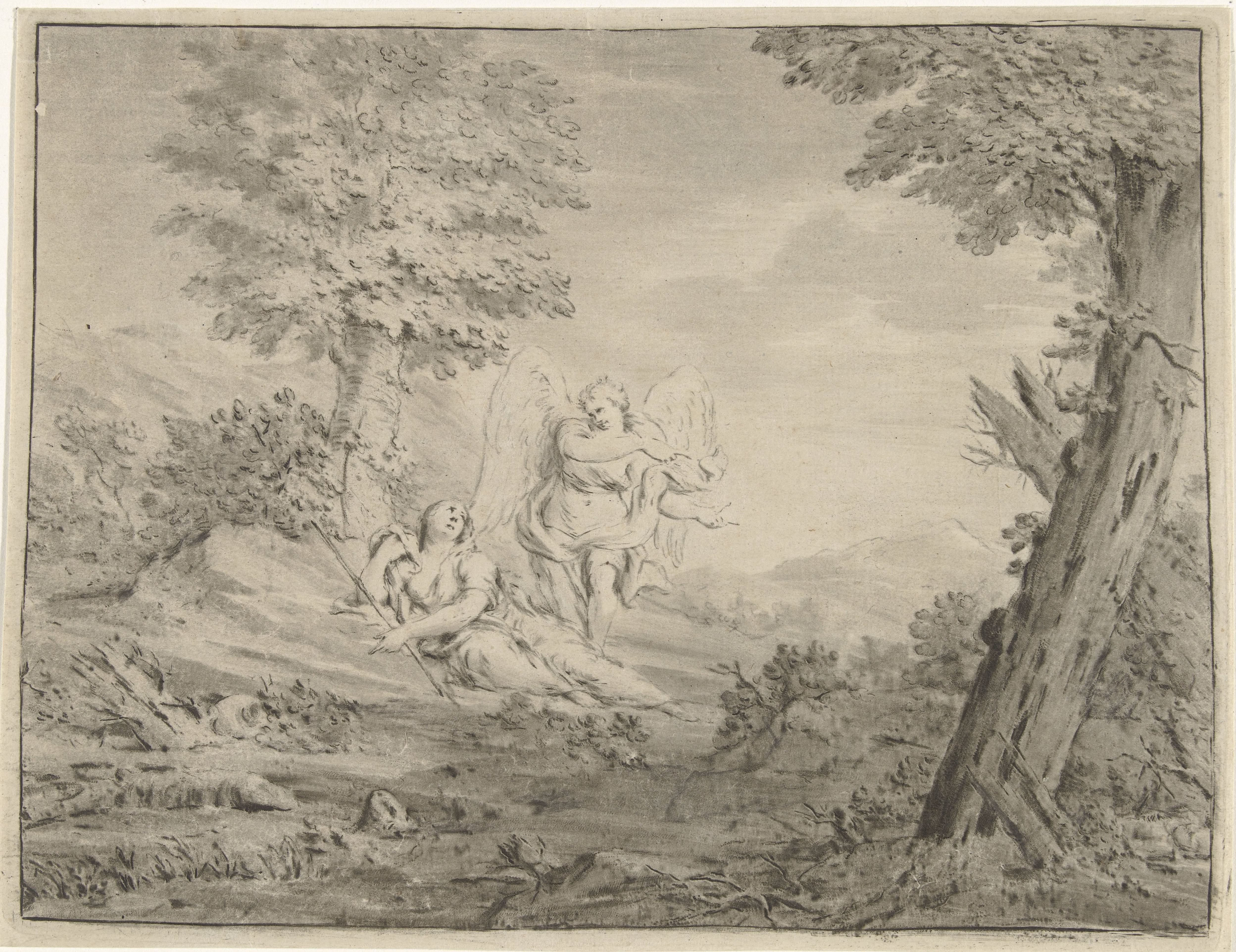 Hagar in de woestijn