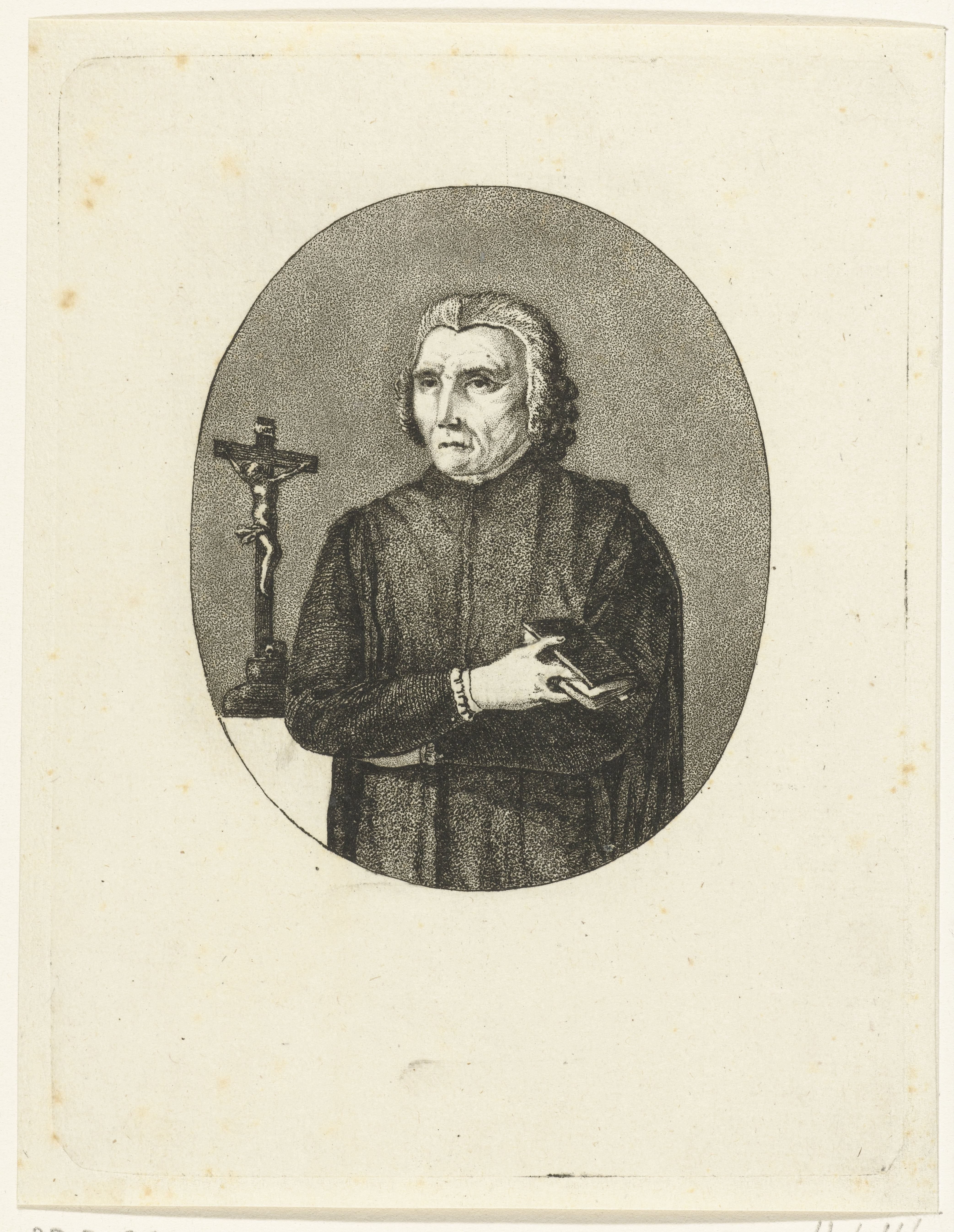 Portret van Joannes Stafford