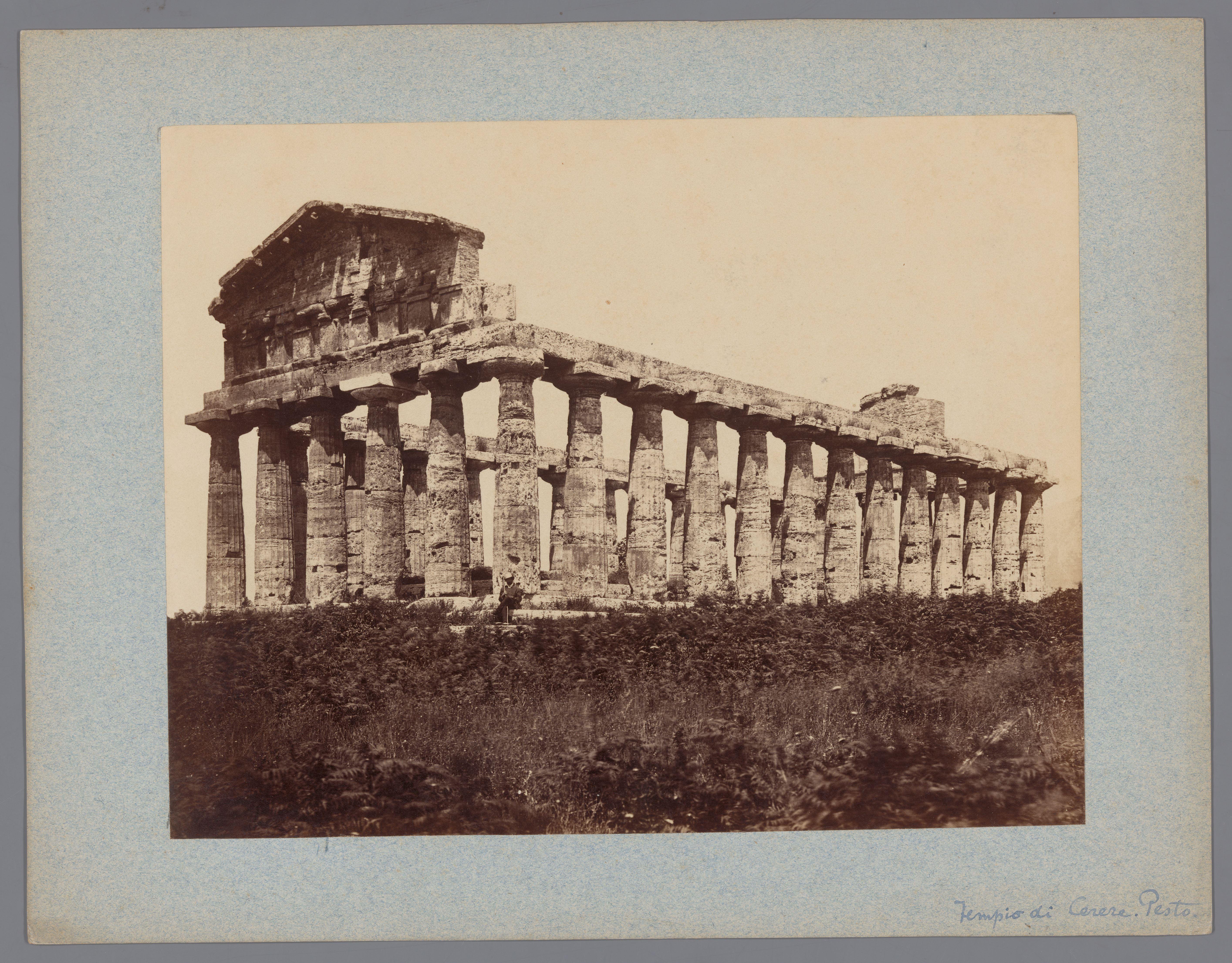 Tempel van Athena te Paestum