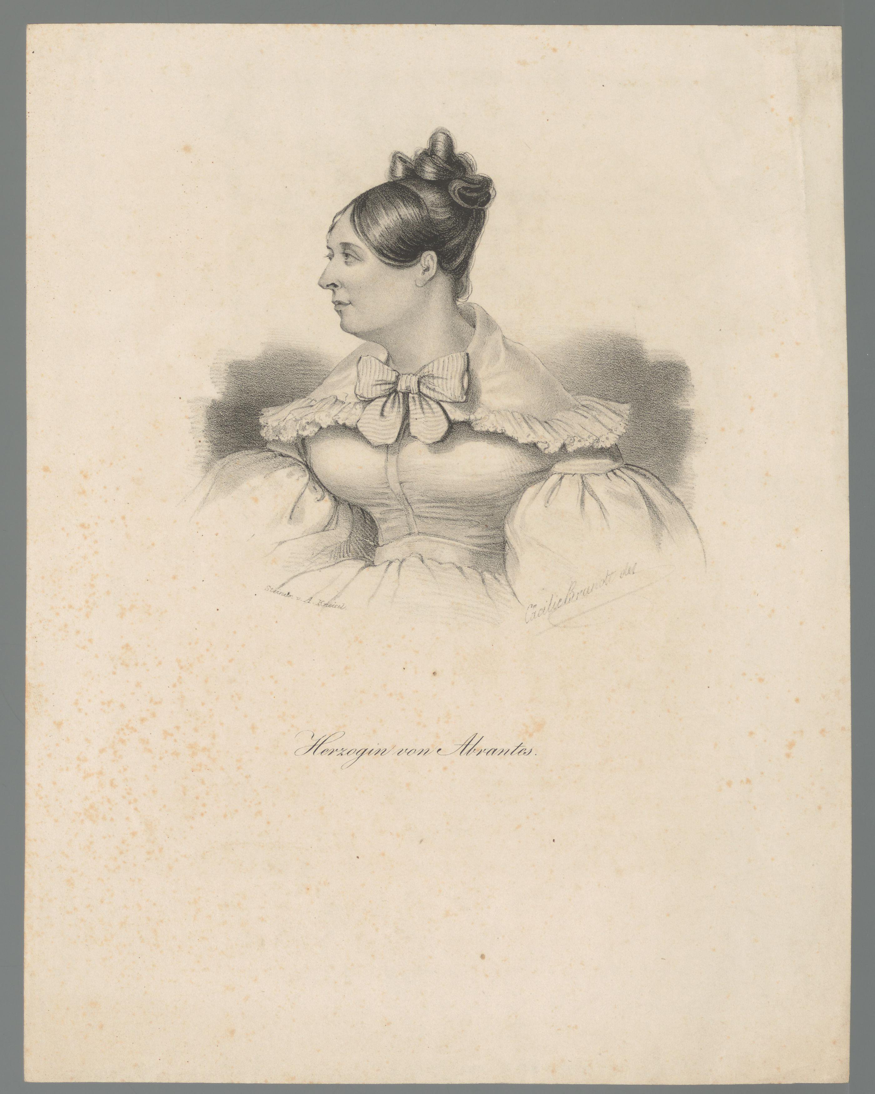 Portret van Laure Junot