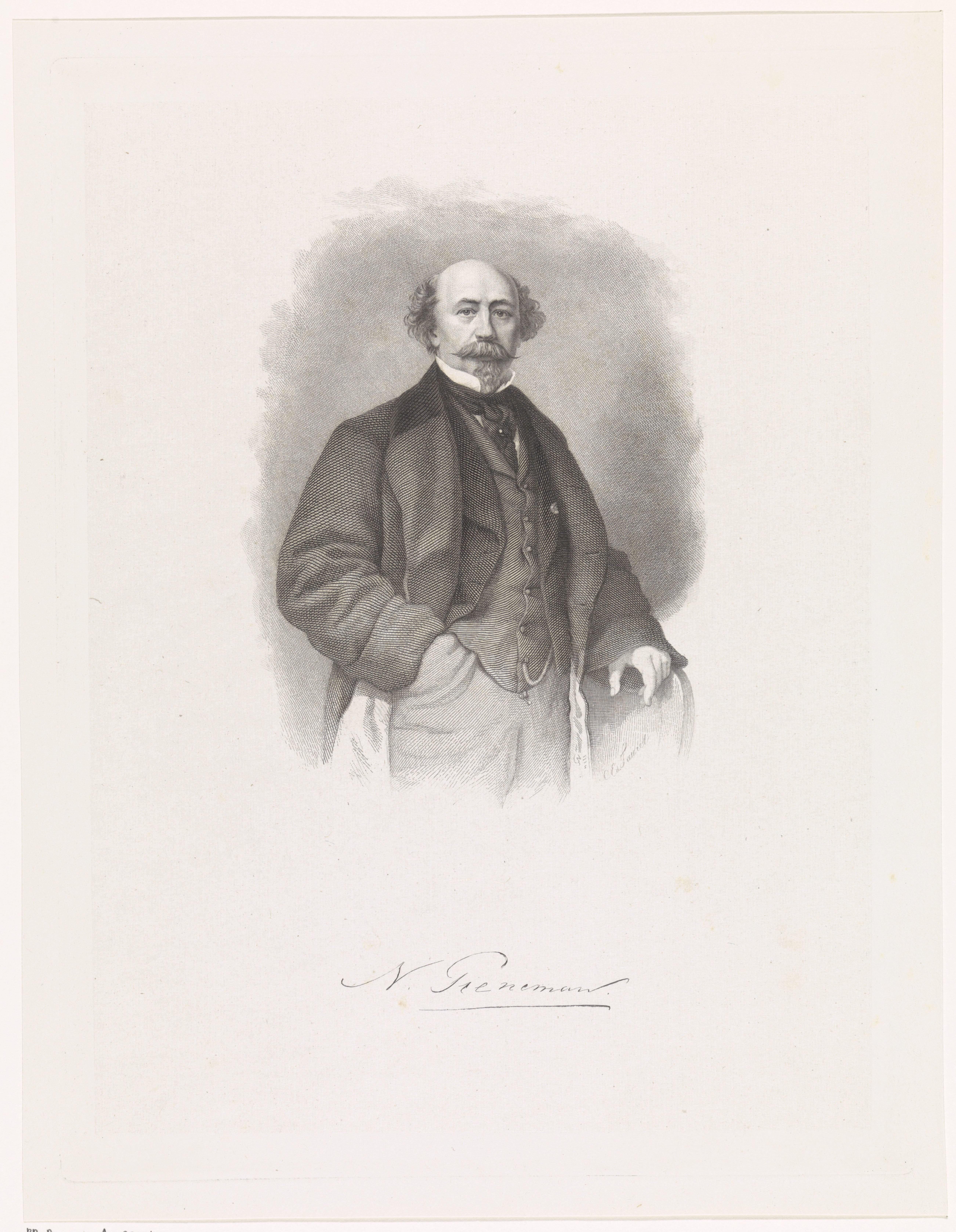 Portret van Nicolaas Pieneman