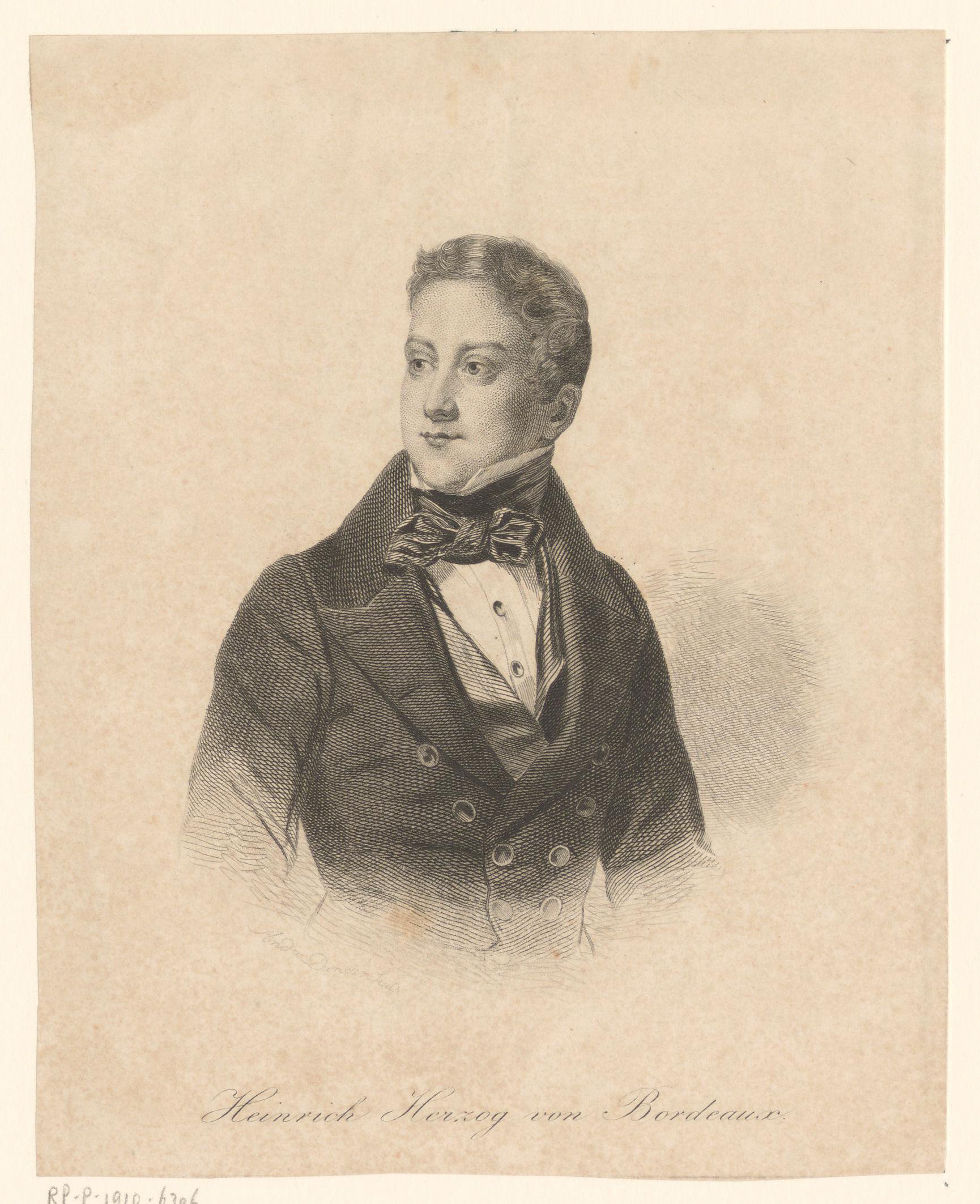 Portret van Henri de Bourbon