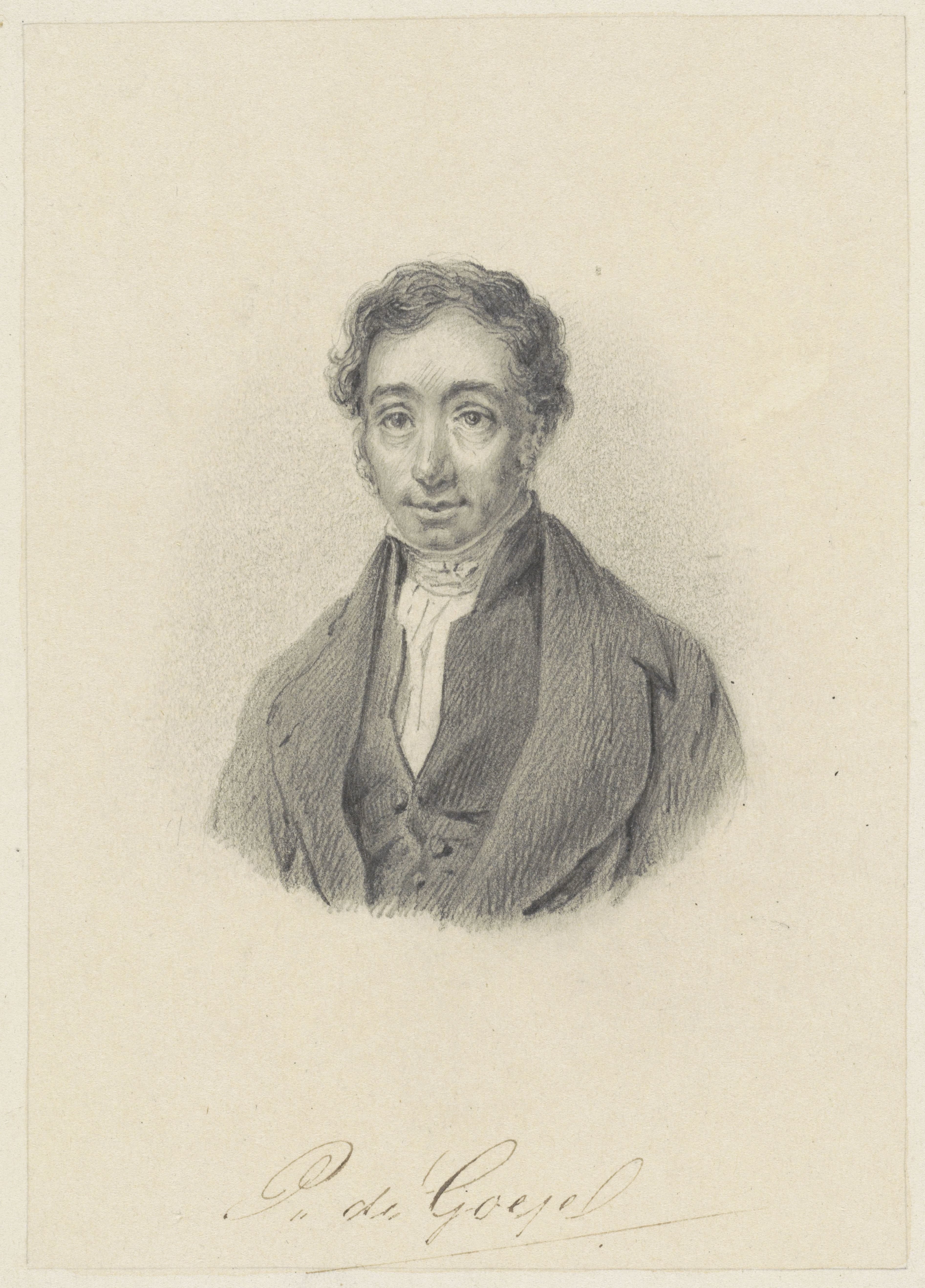 Portret van Pieter de Goeje