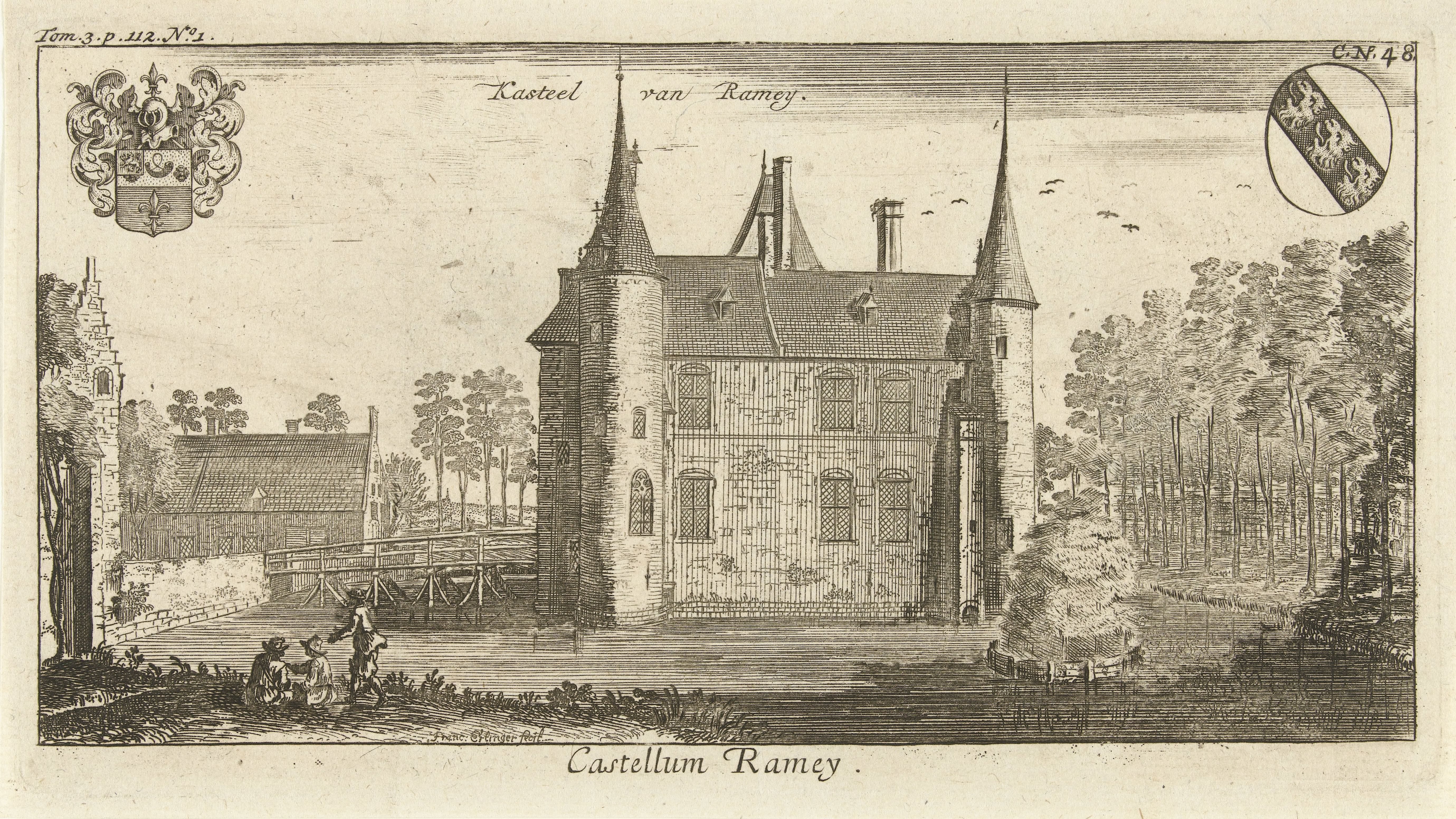 Gezicht op Hof van Rameyen