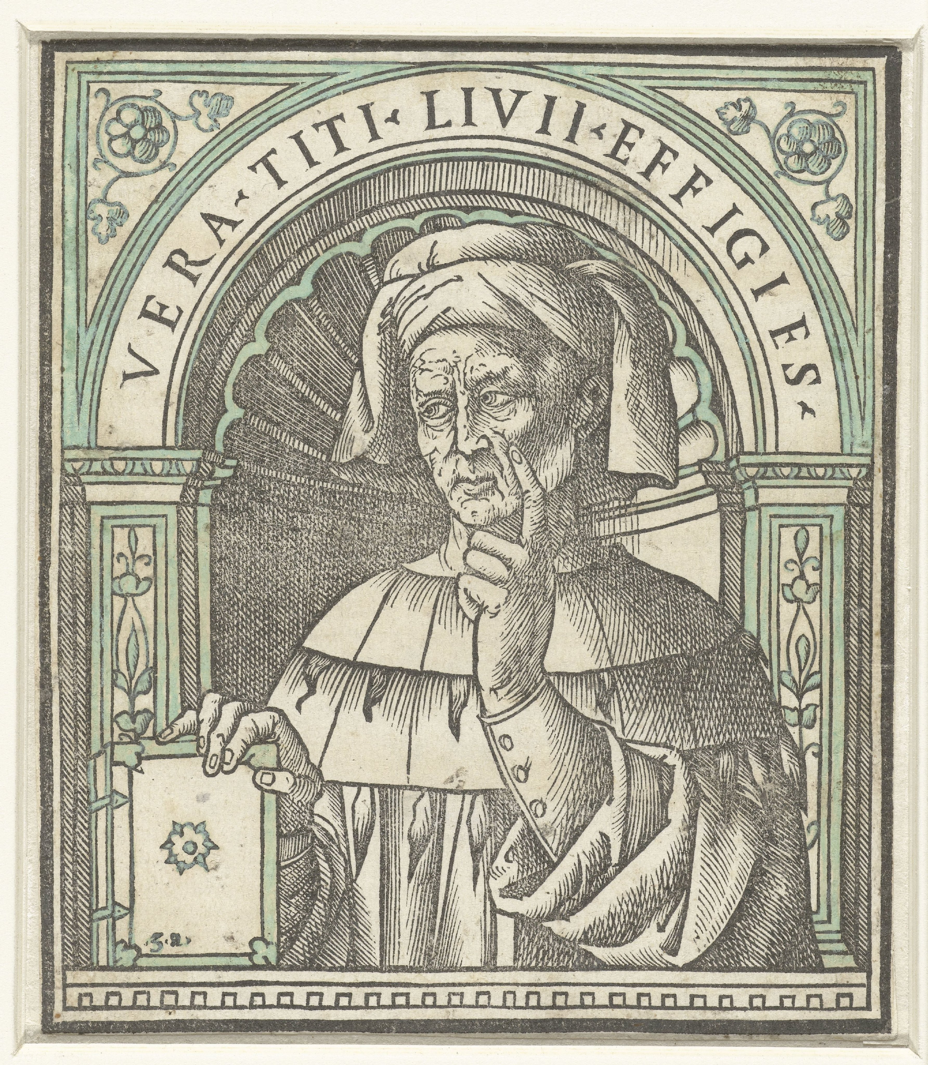 Portret van Titus Livius