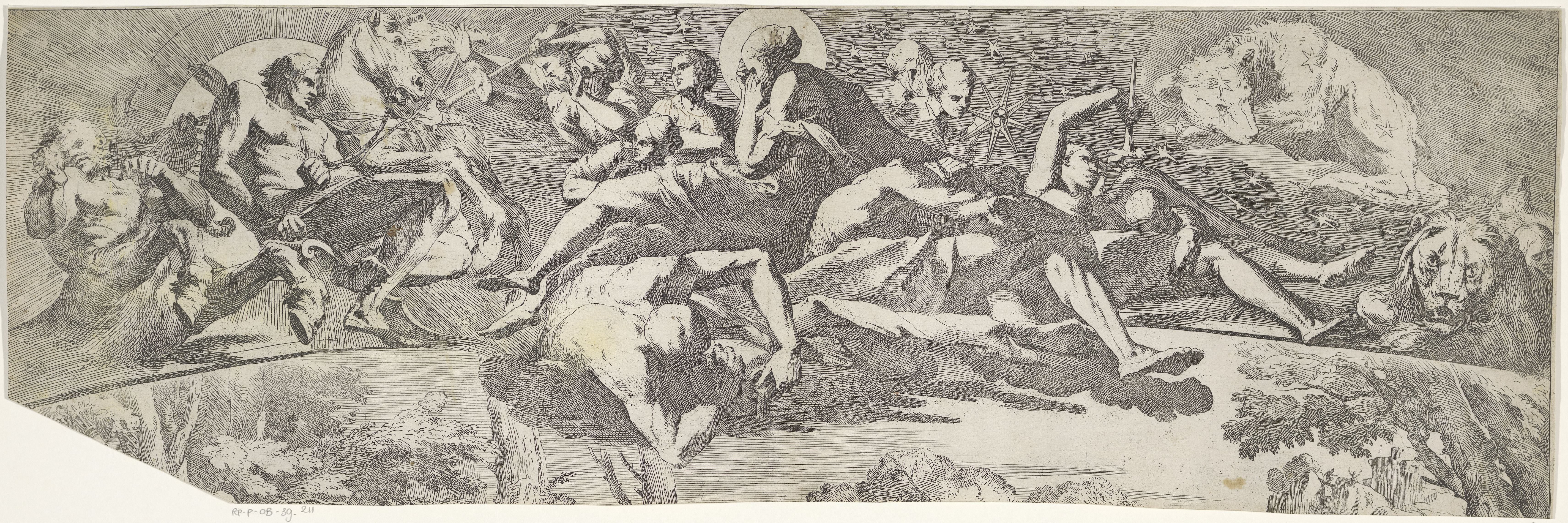 Allegorie van de herfst (boven deel)