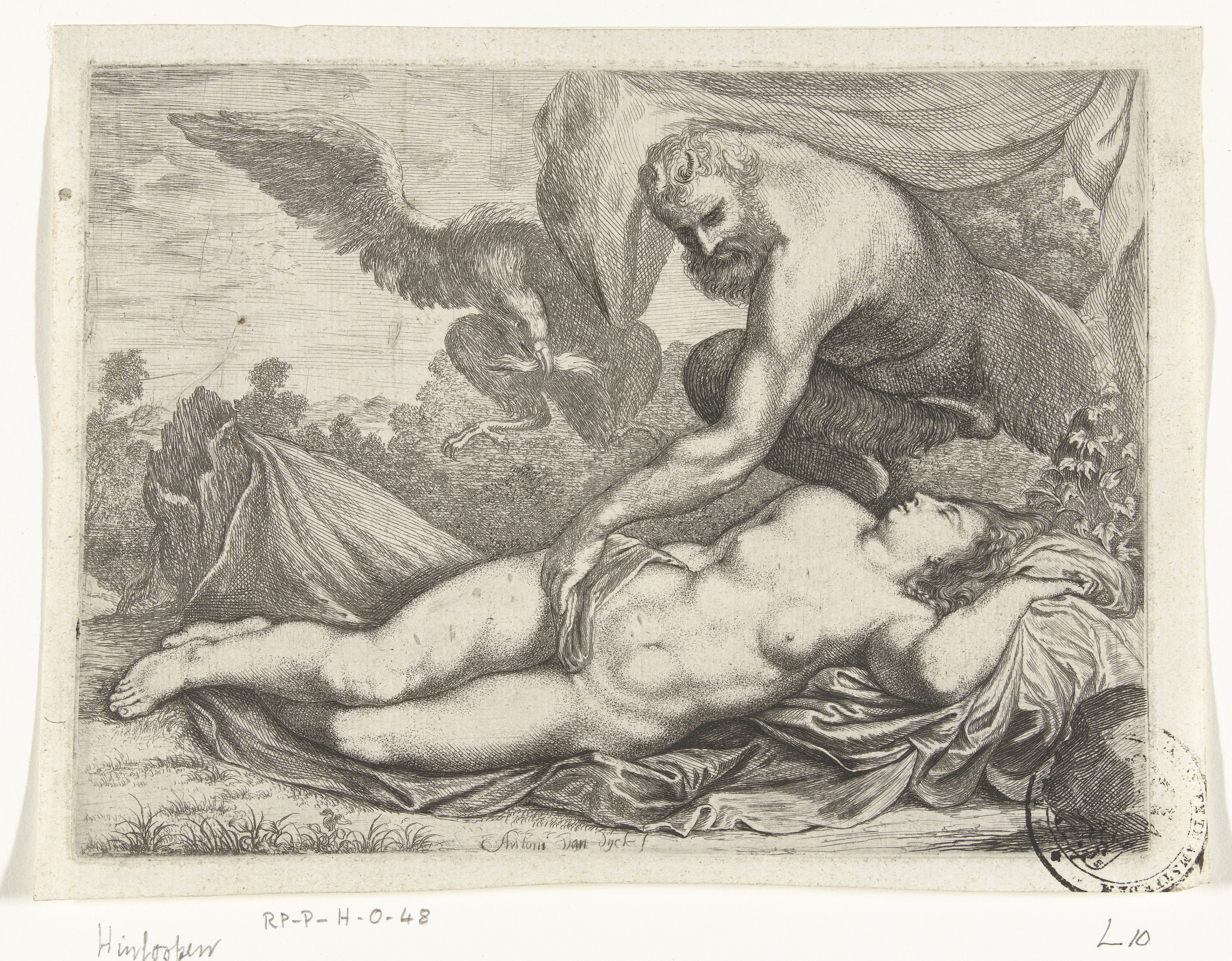 Jupiter en Antiope