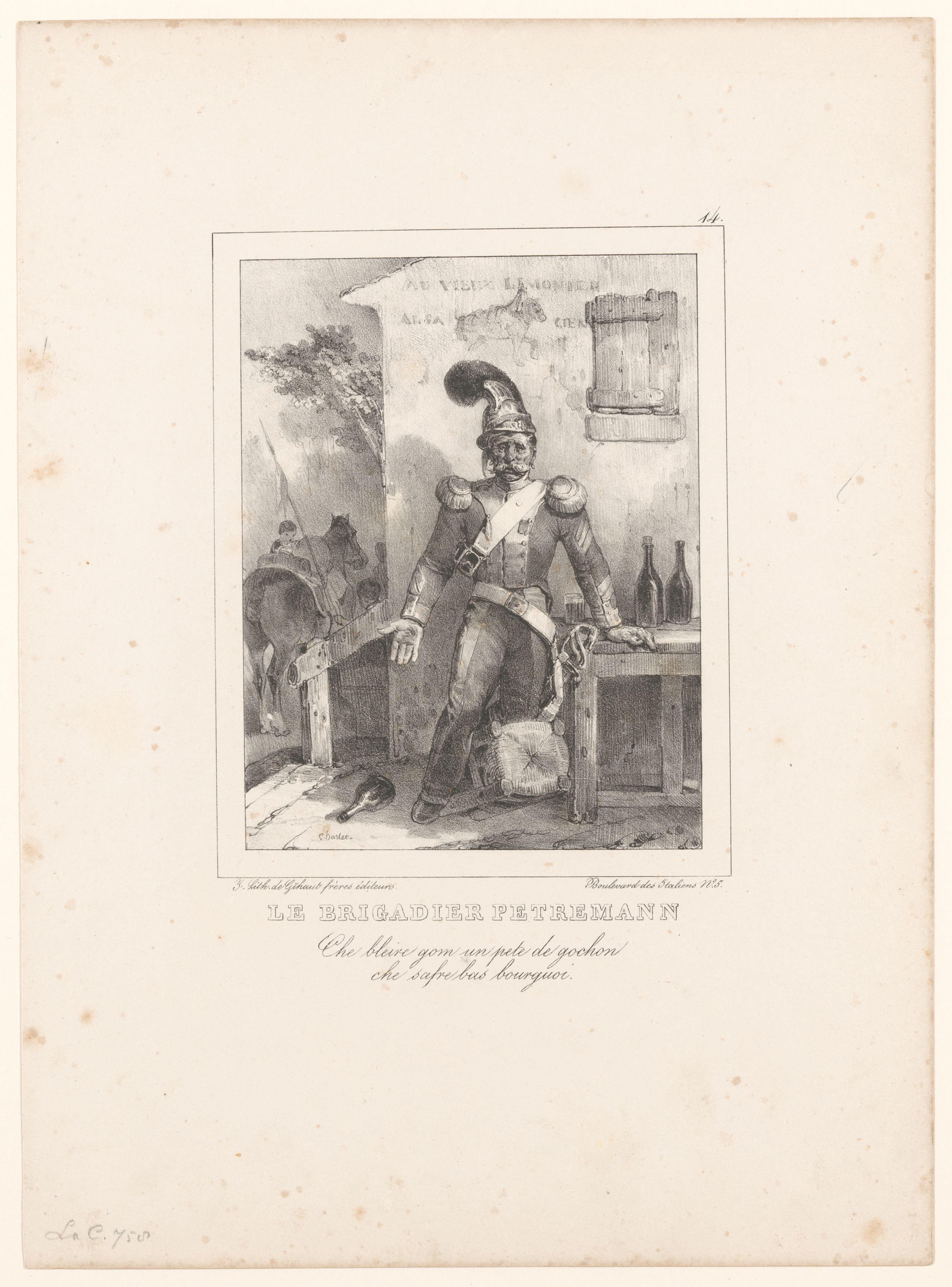 Dronken brigadier Petremann
