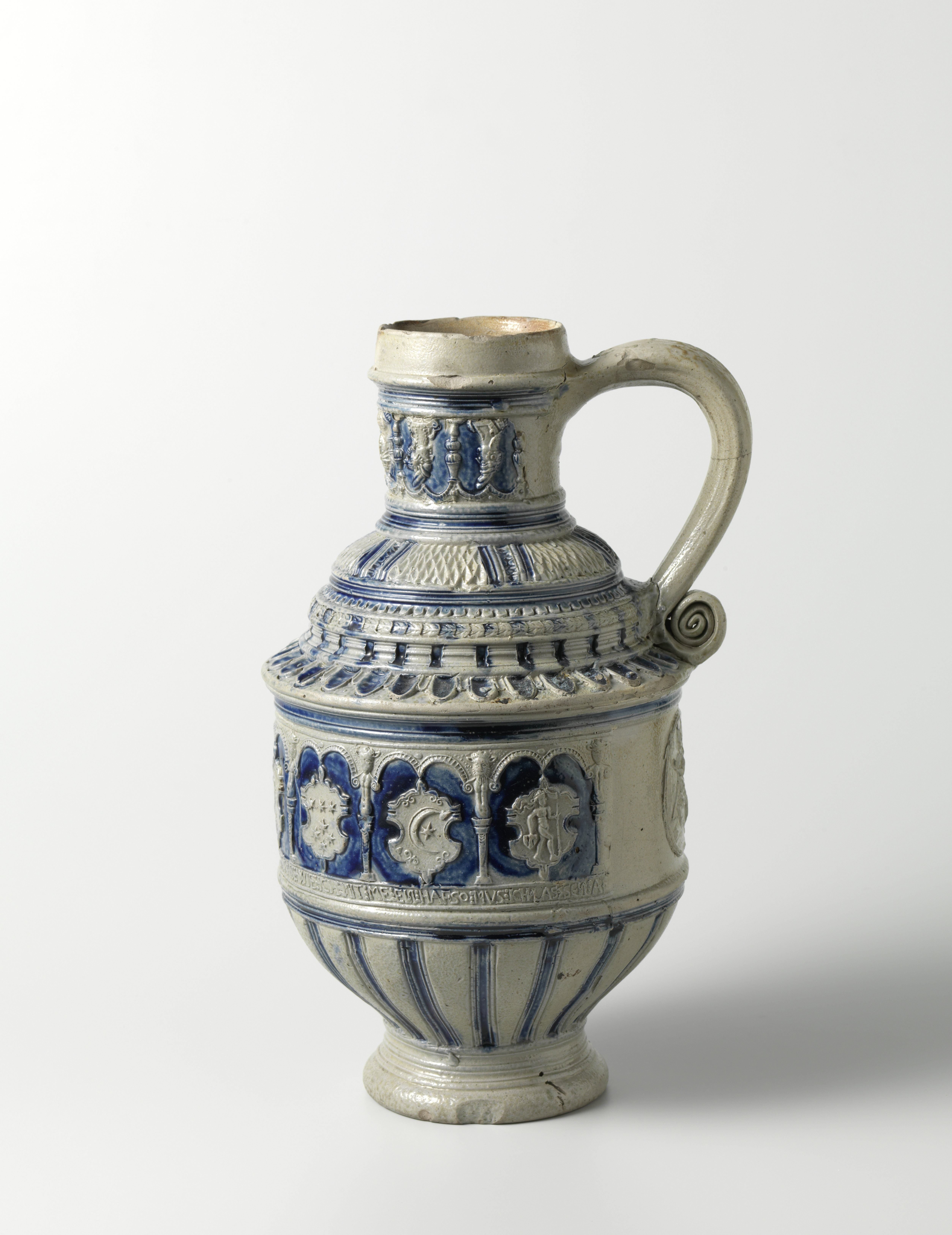 Jug with coats of arms