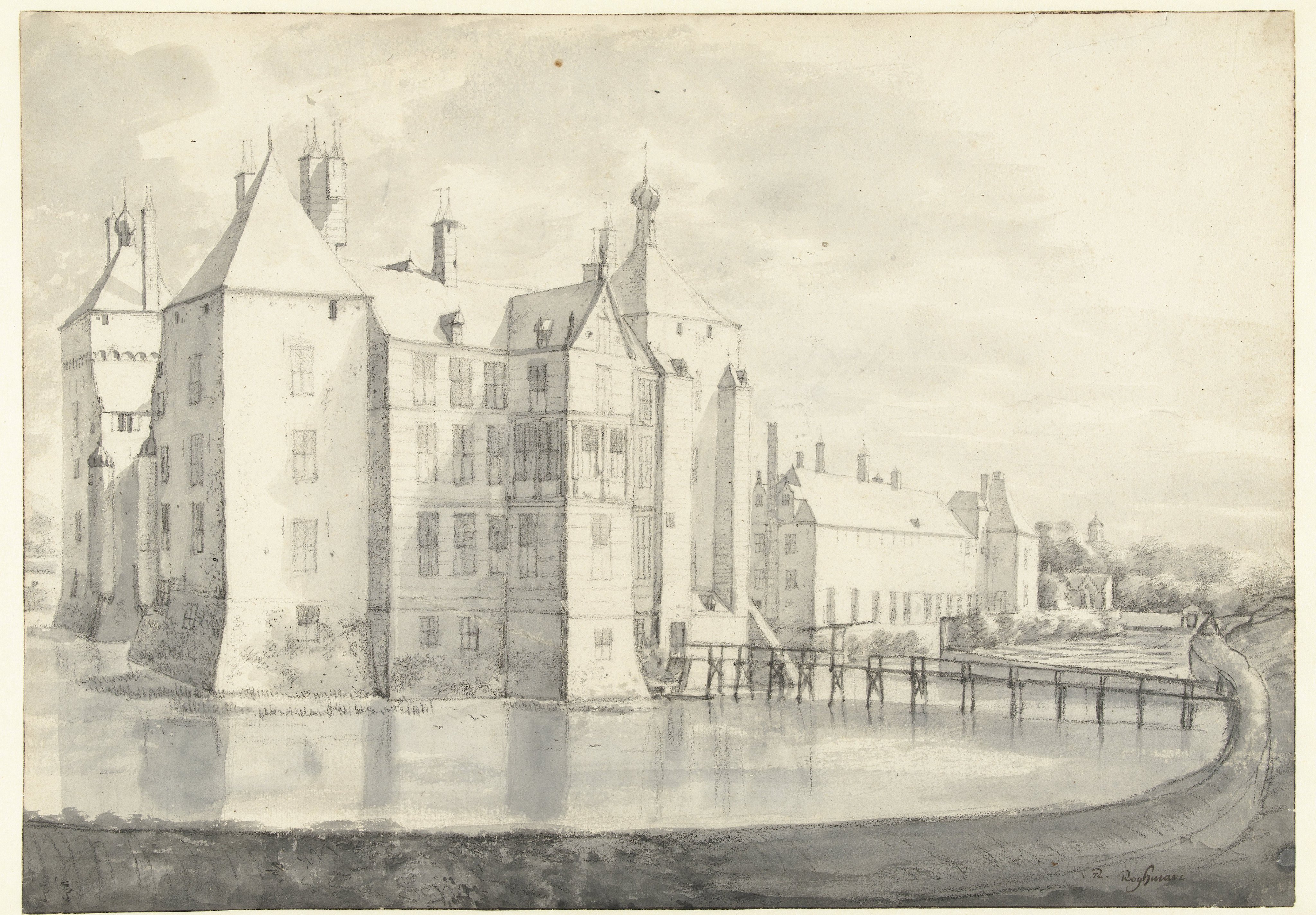 View of Kasteel Buren