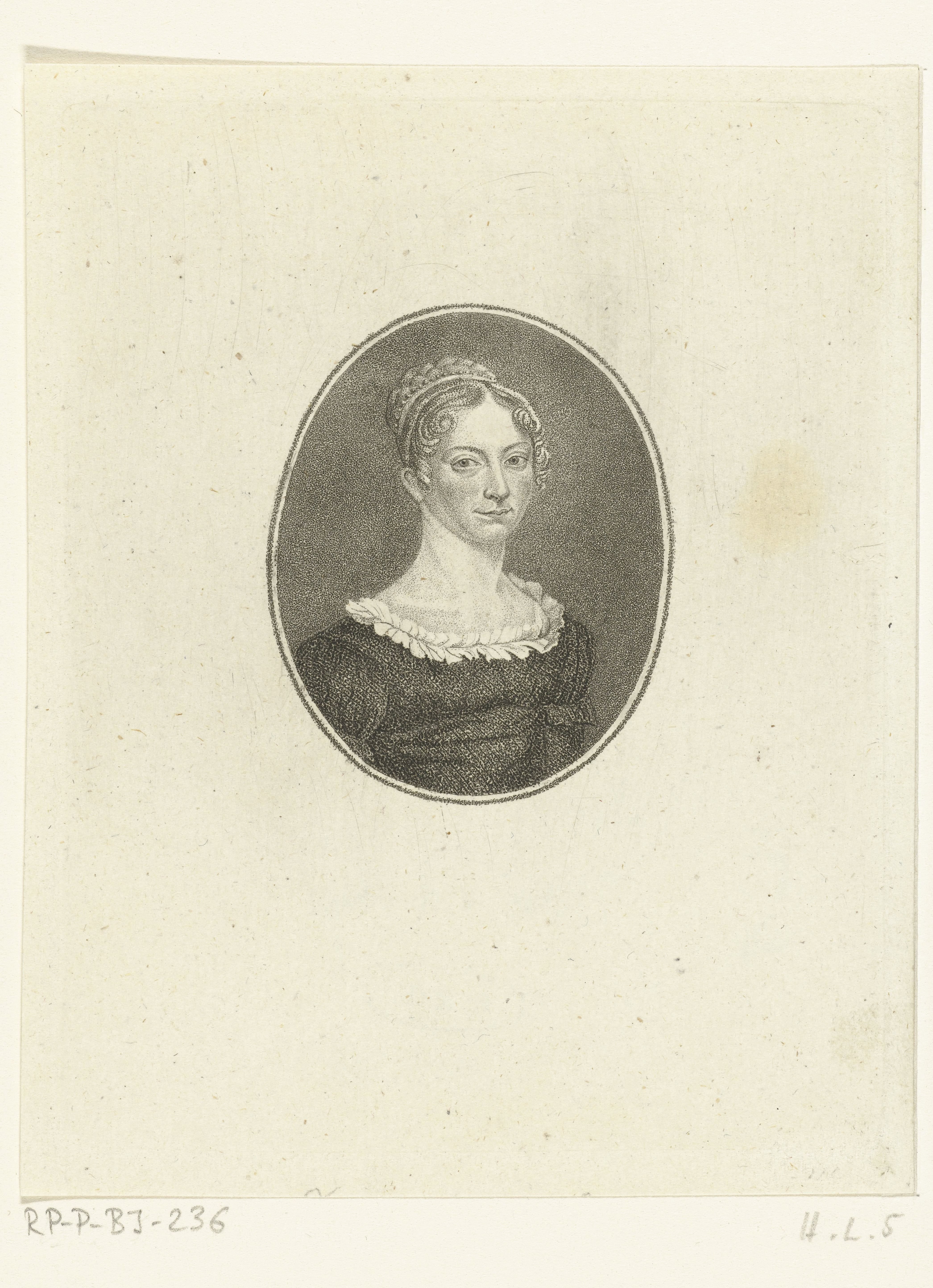 Portret van Anna Susanna van der Chijs-Bagelaar