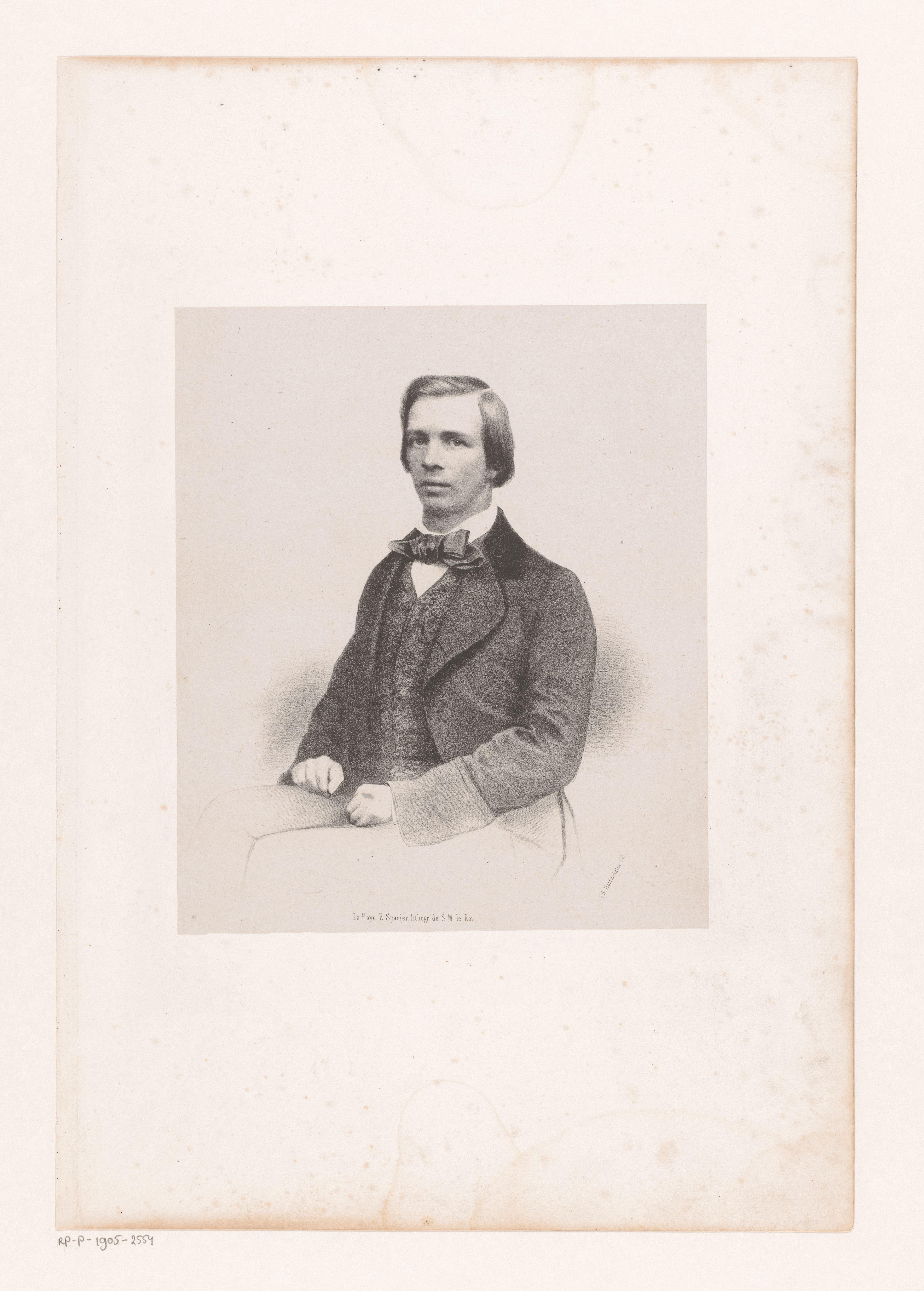 Portret van een onbekende man