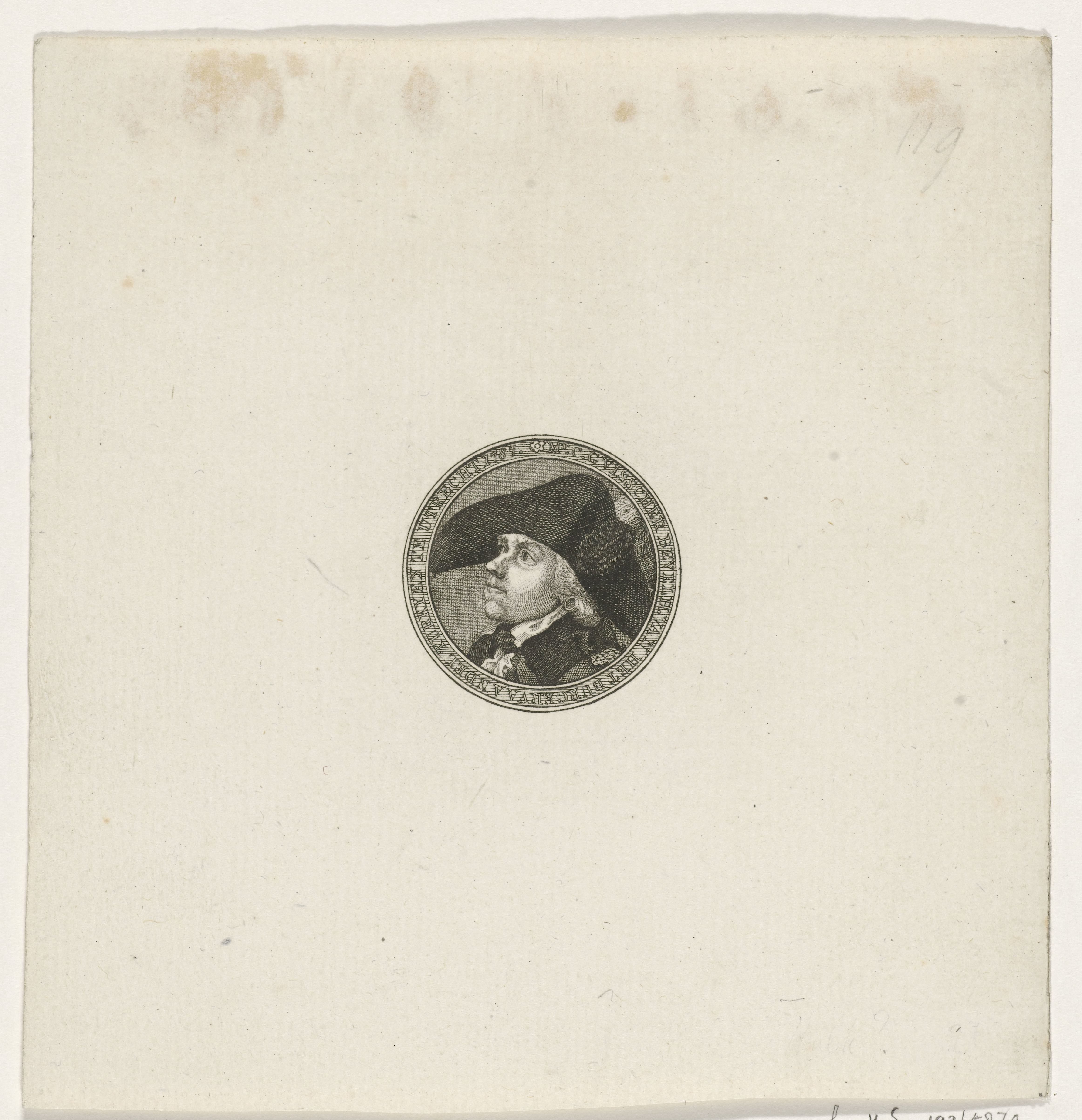 Portret van Cornelis Govert Visscher
