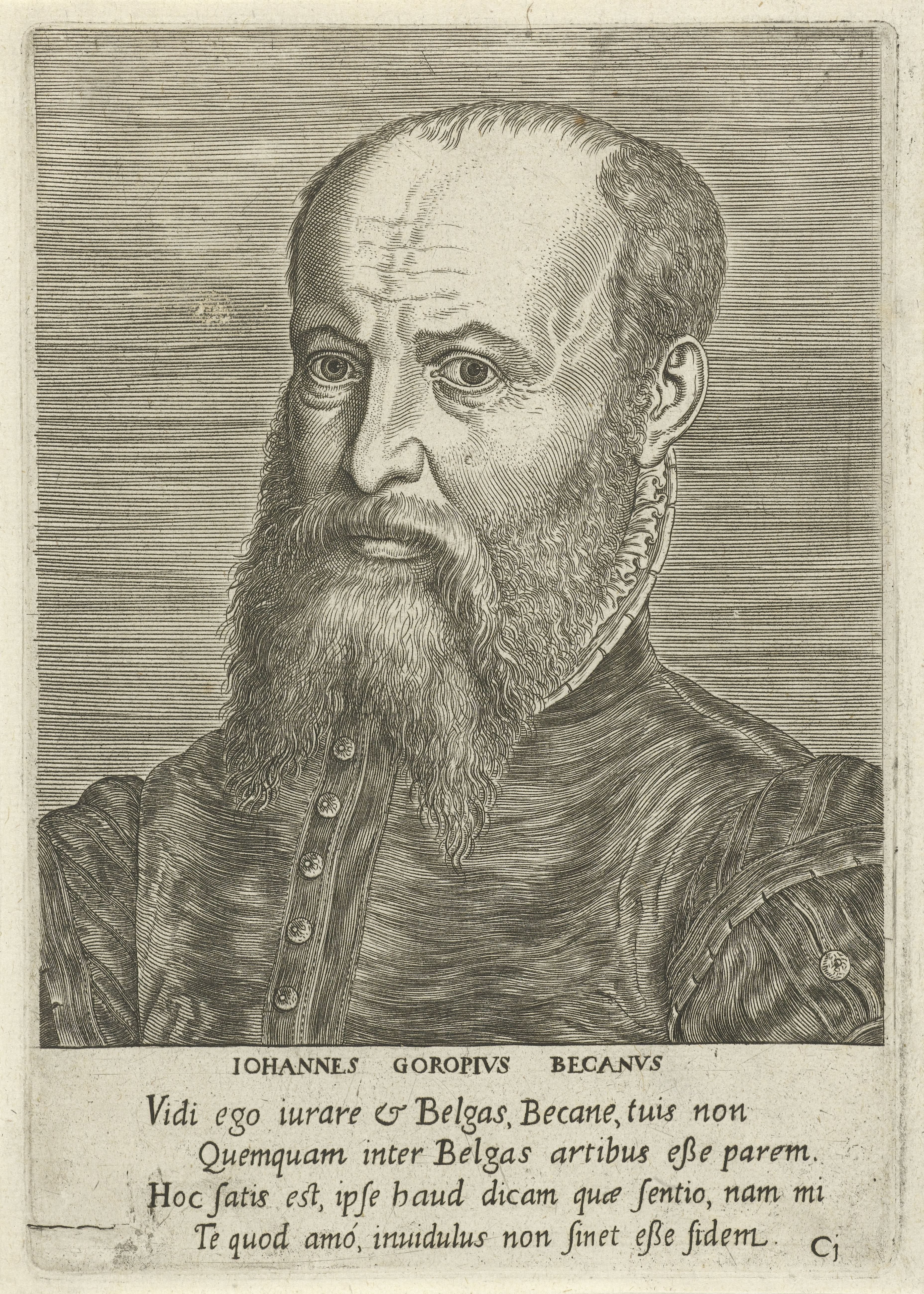 Portret van Johannes Goropius Becanus