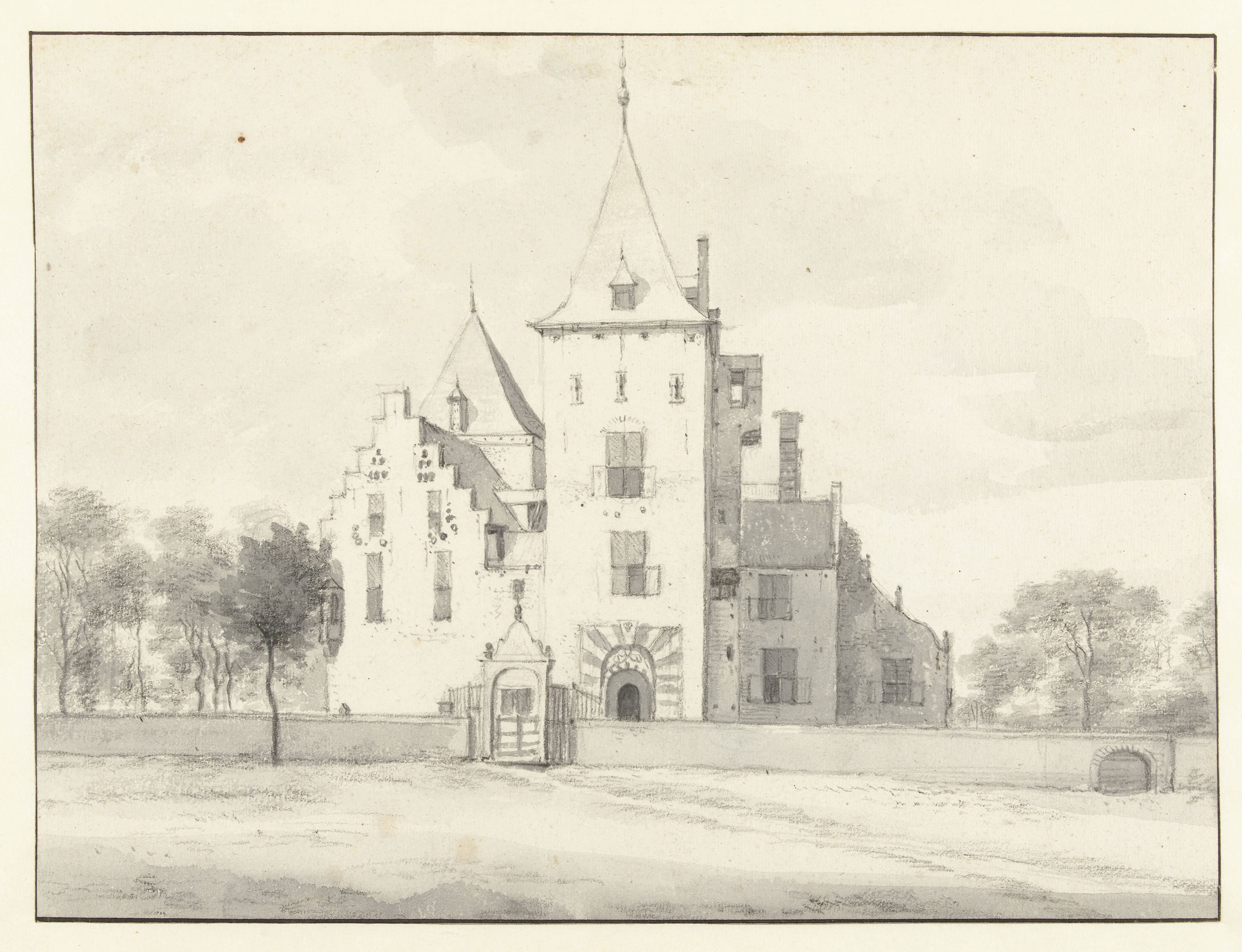View of Huis Amerongen, Seen from the East