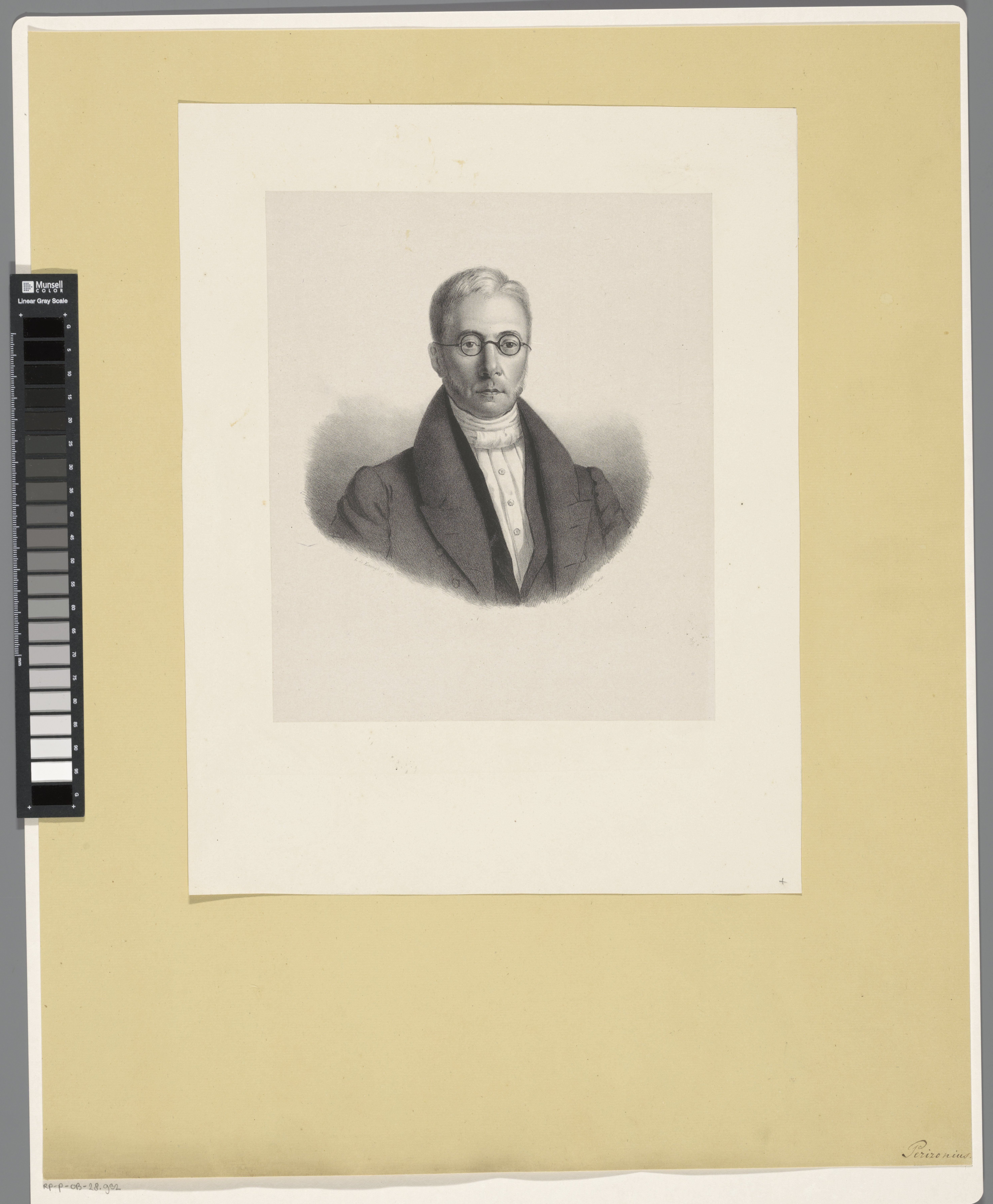 Portret van Antonius Johannes Perizonius