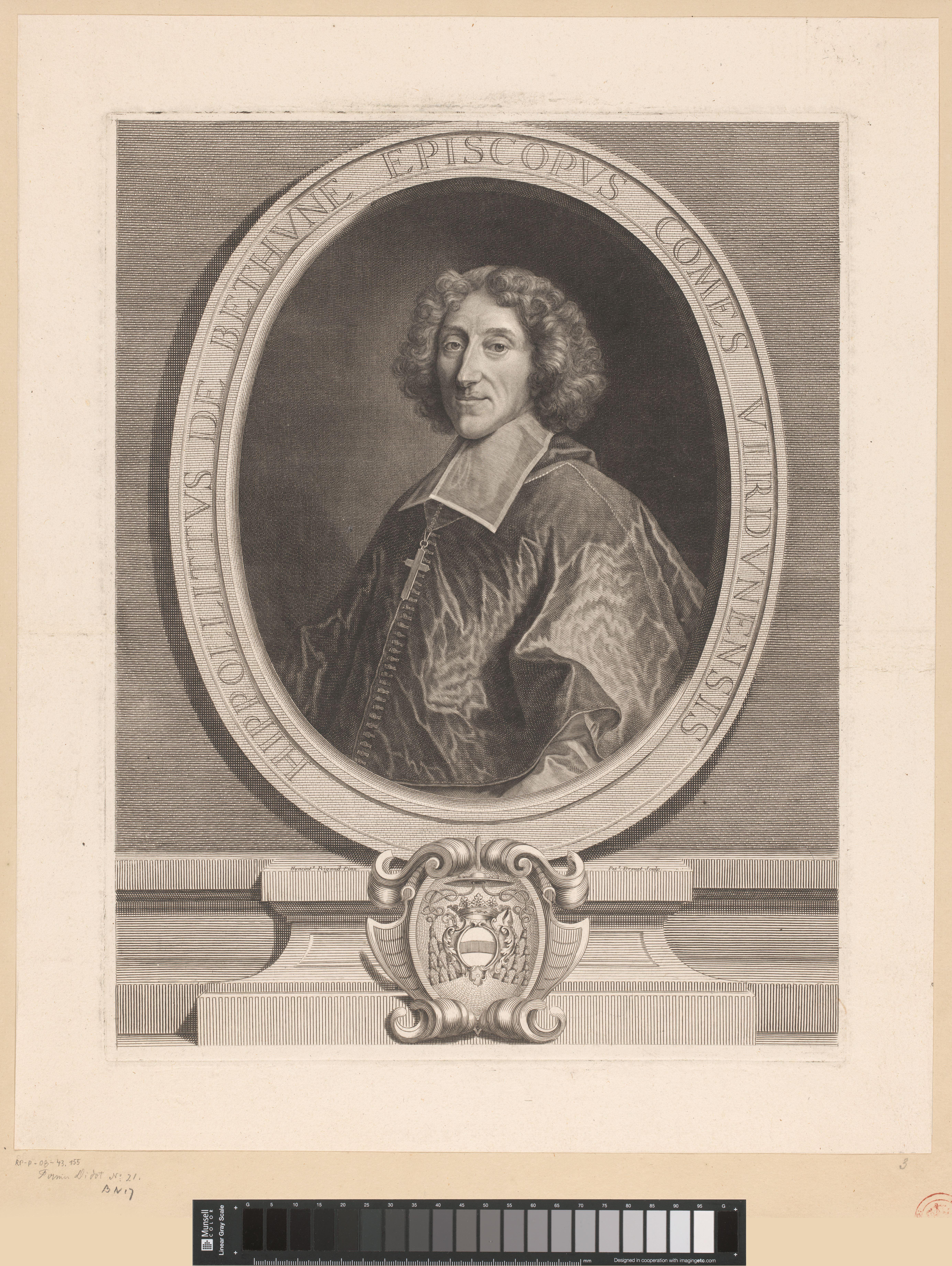 Portret van Hippolyte de Béthune