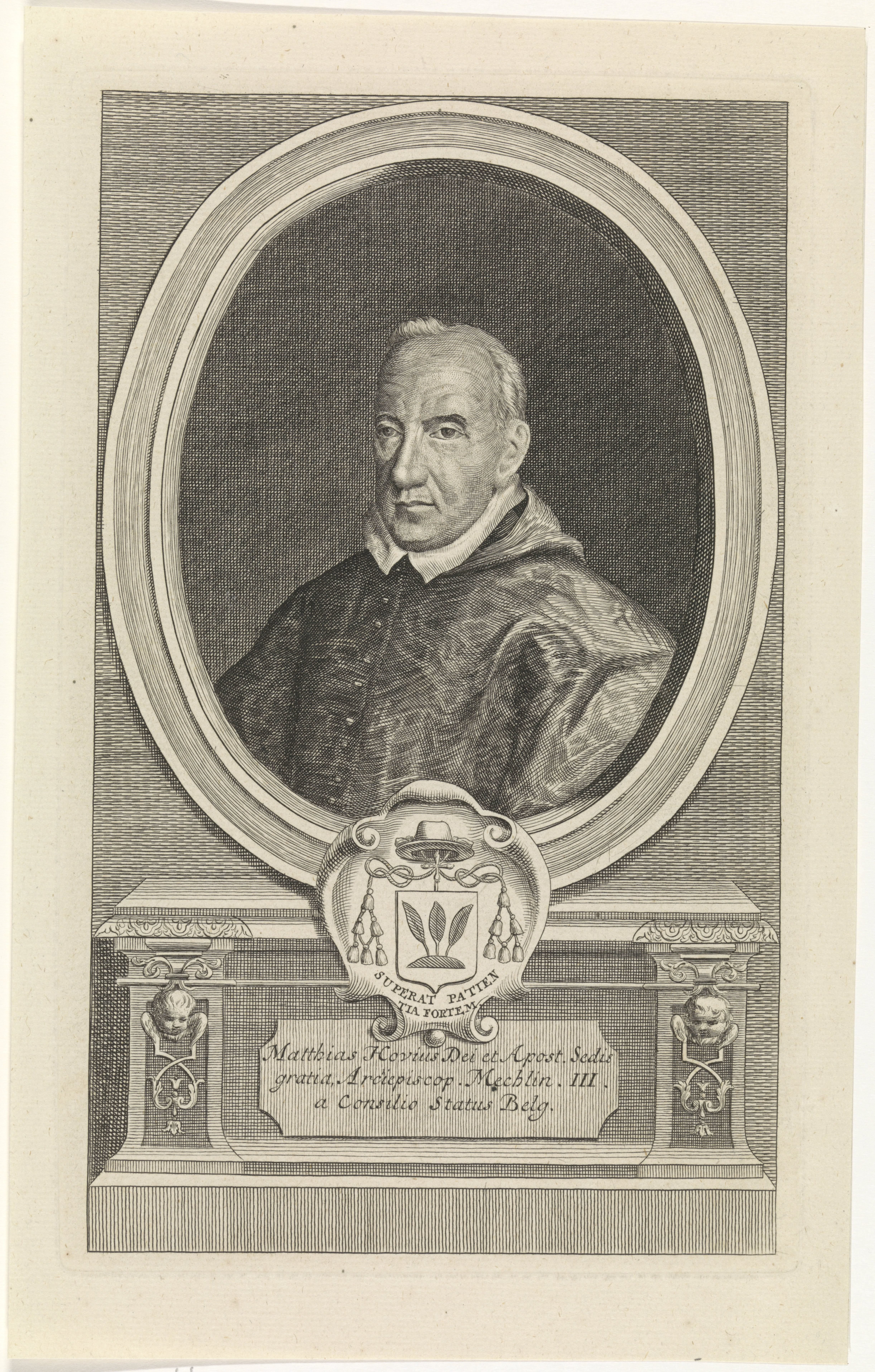 Portret van Matthias Hovius