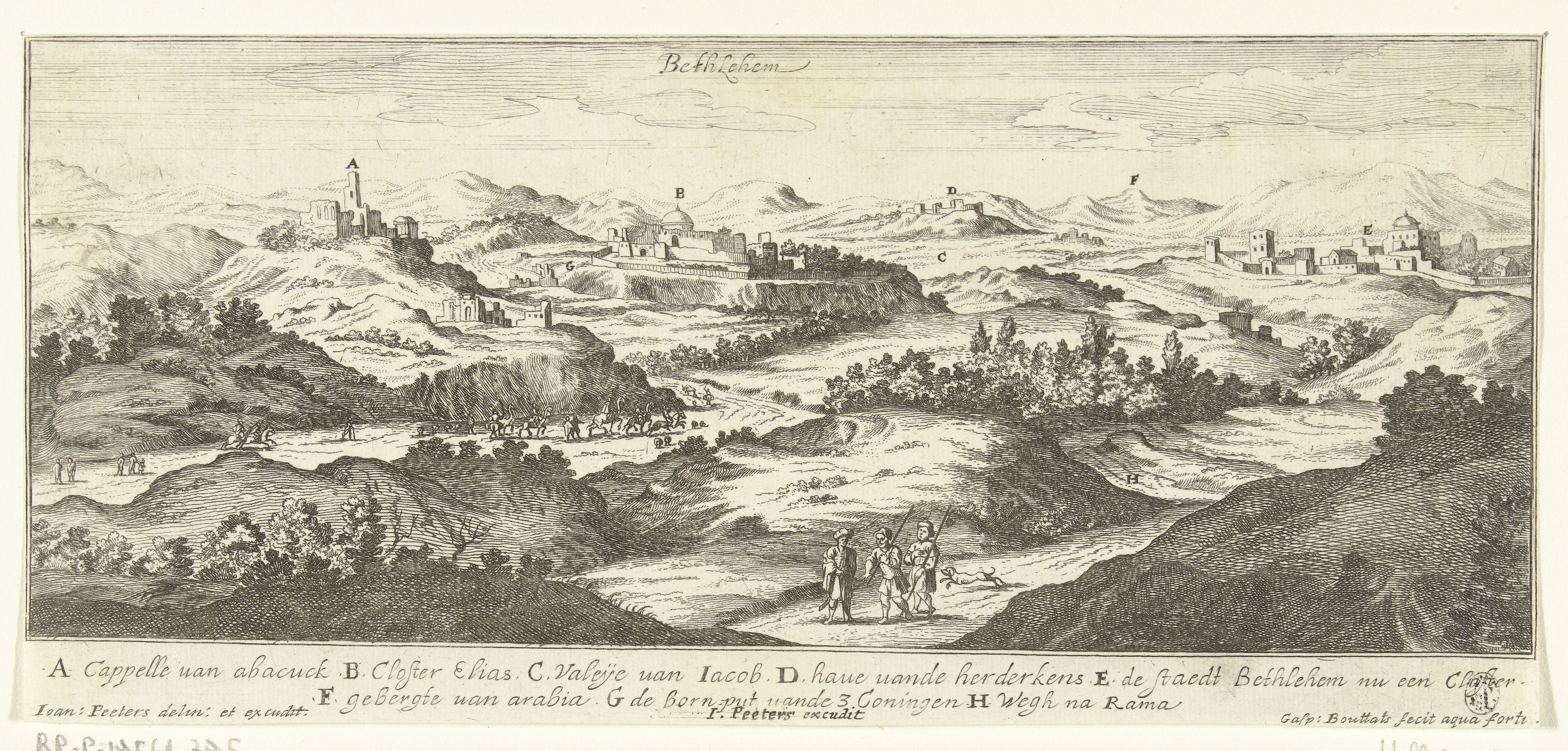 Gezicht op Bethlehem