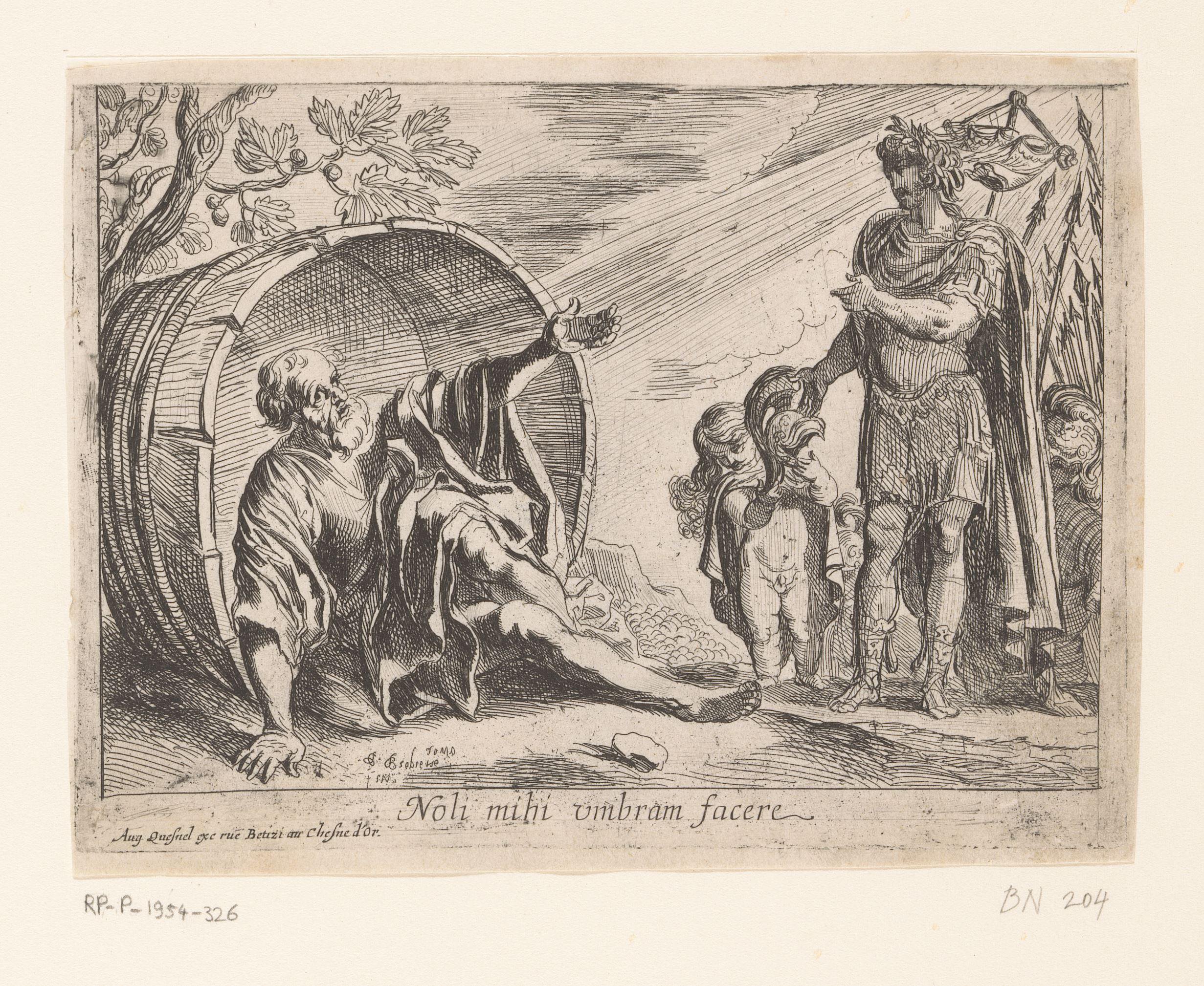 Alexander de Grote en Diogenes