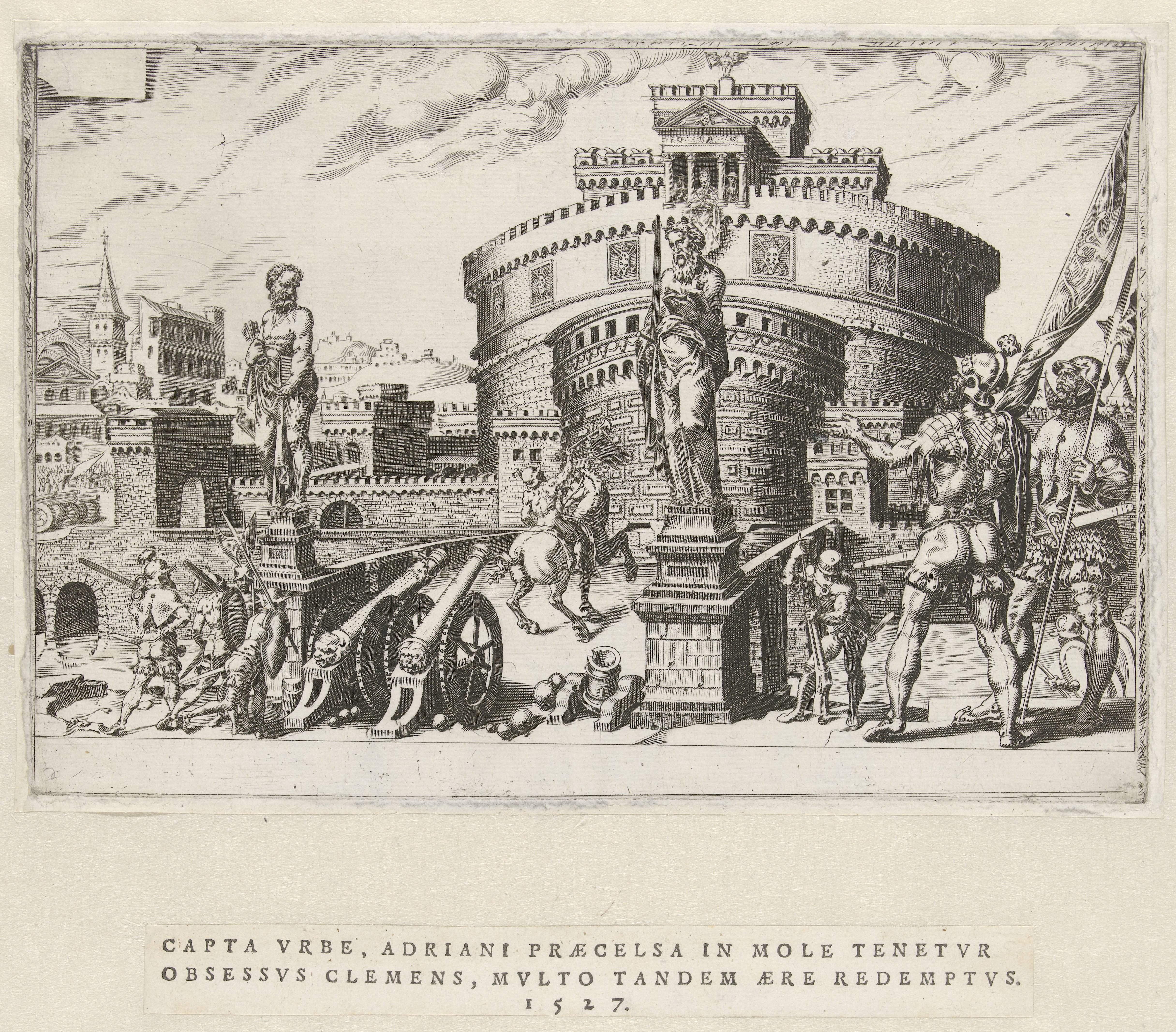 Belegering van de Engelenburcht, 1527