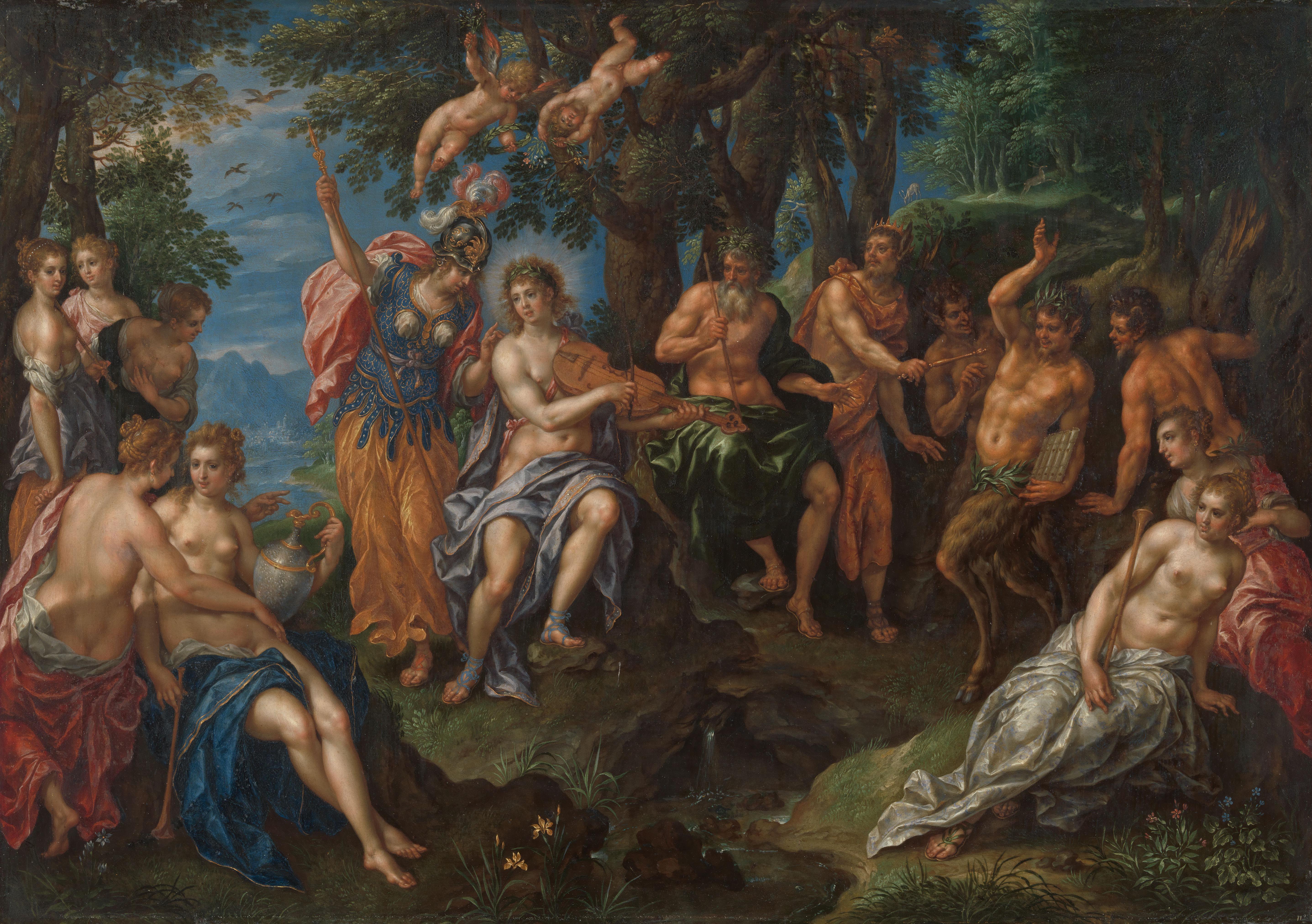 The Contest between Apollo and Pan