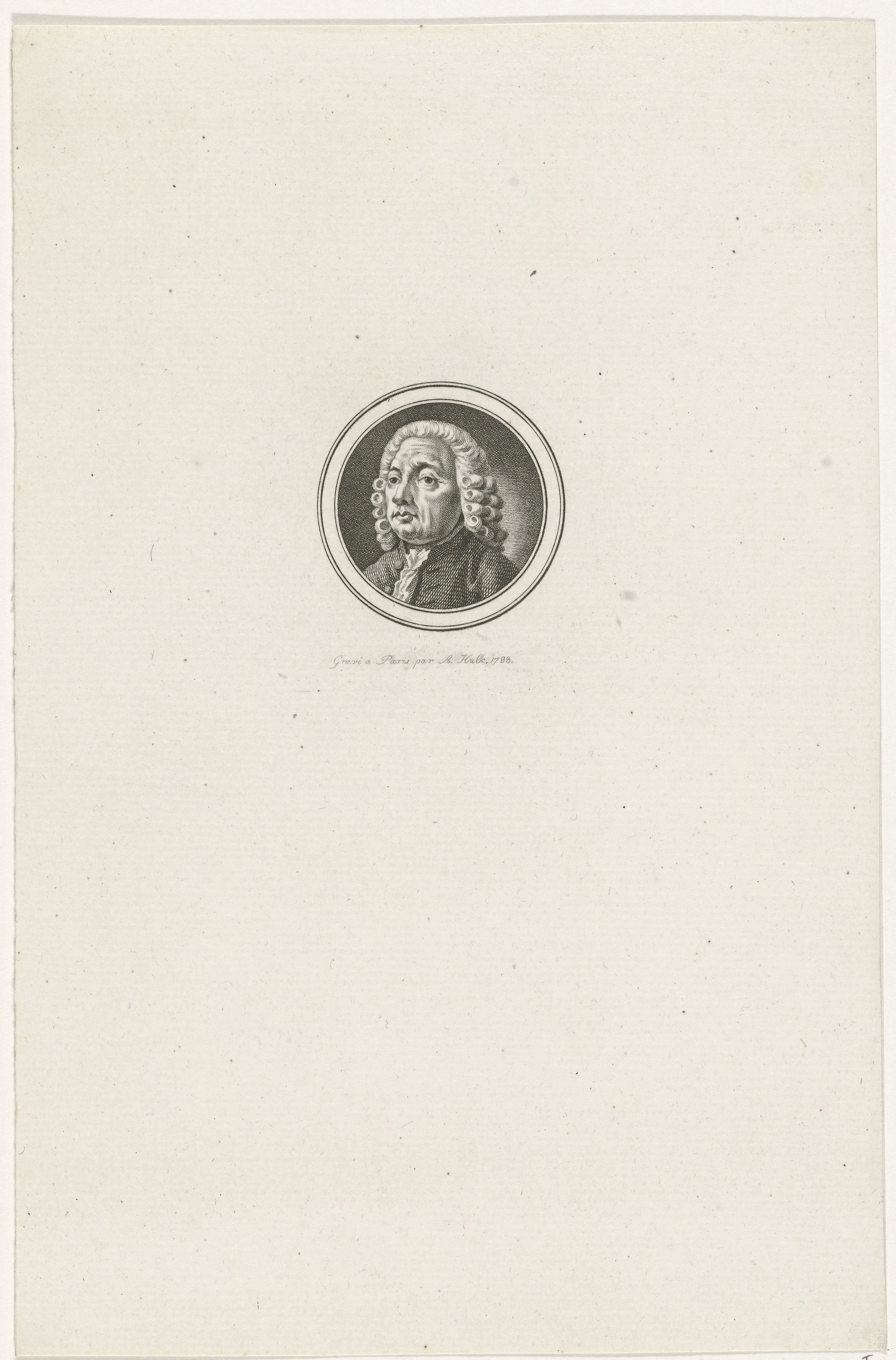 Portret van Albertus van der Schatte