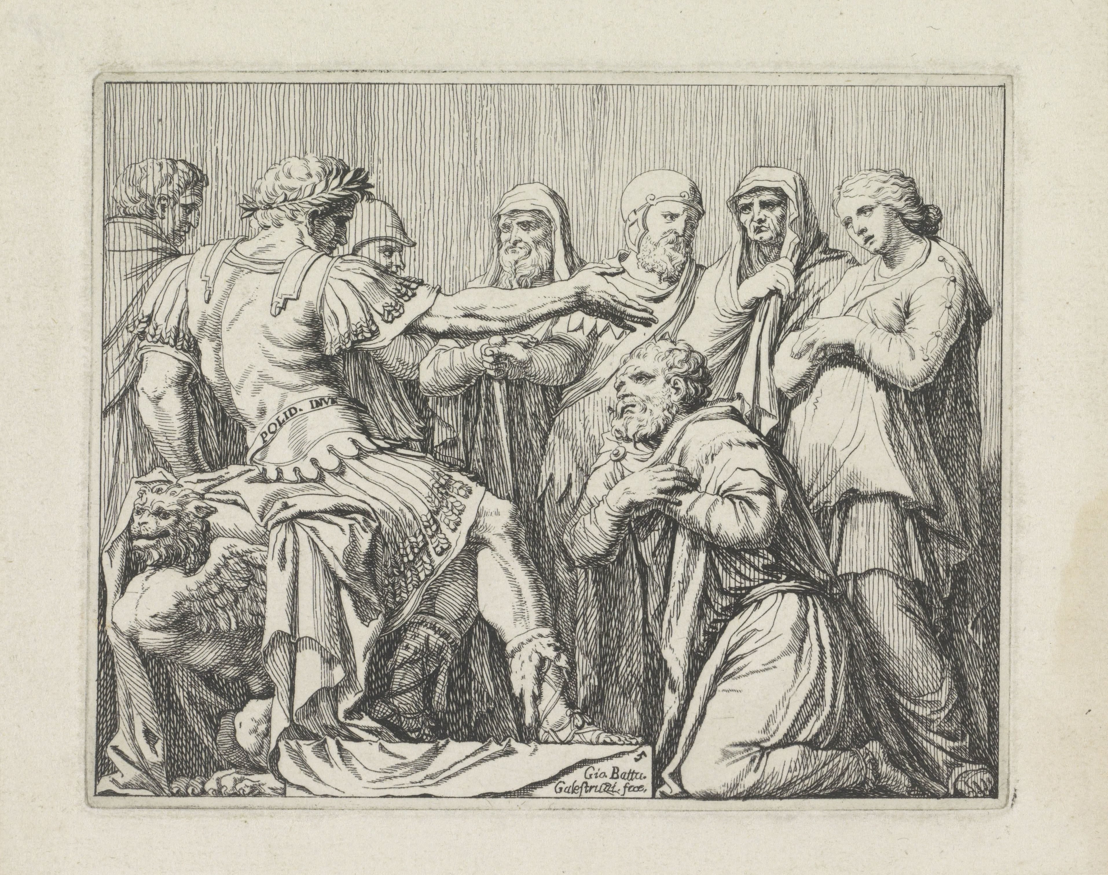 De familie van Darius voor Alexander