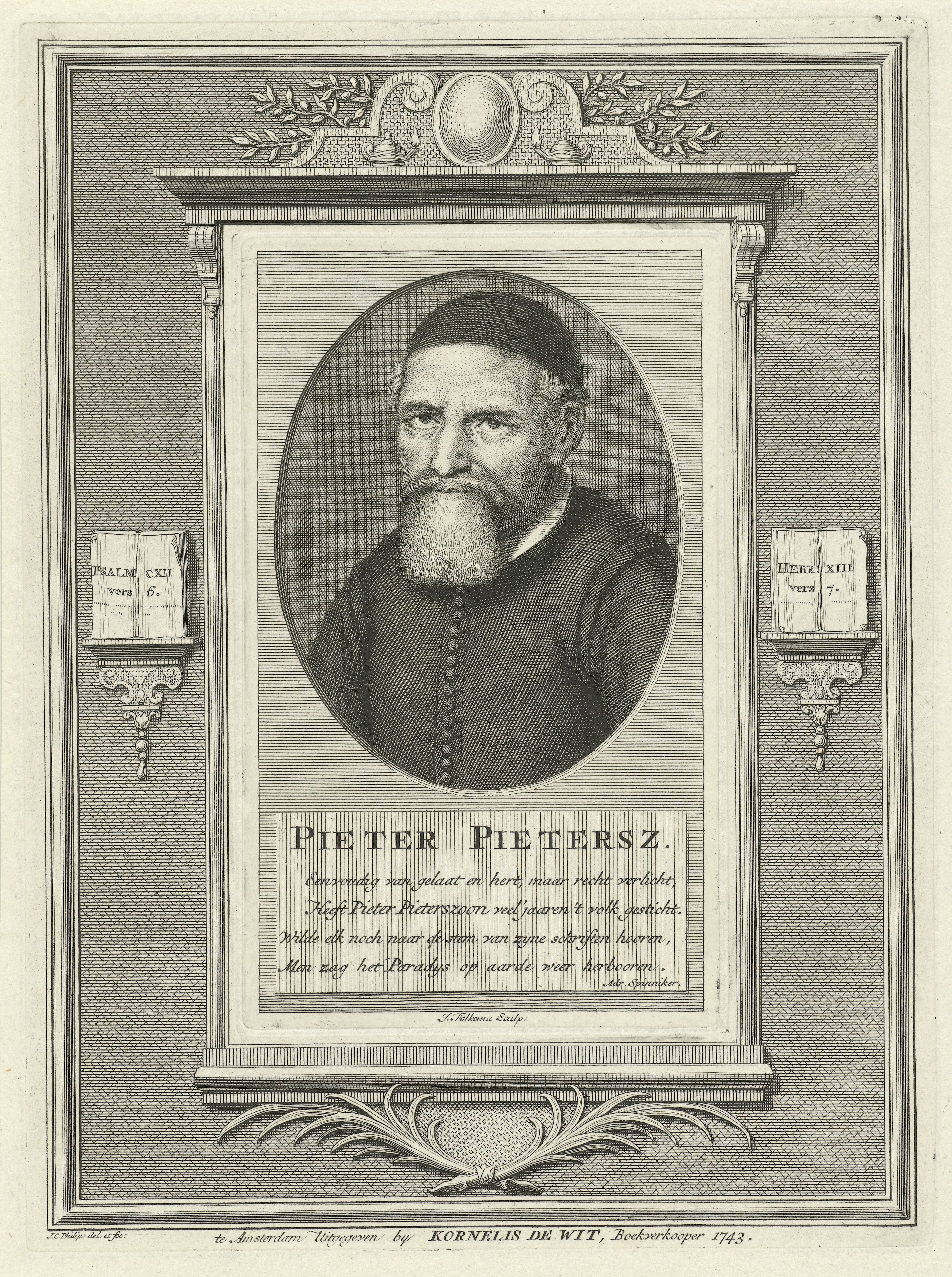 Portret van Pieter Pietersz.