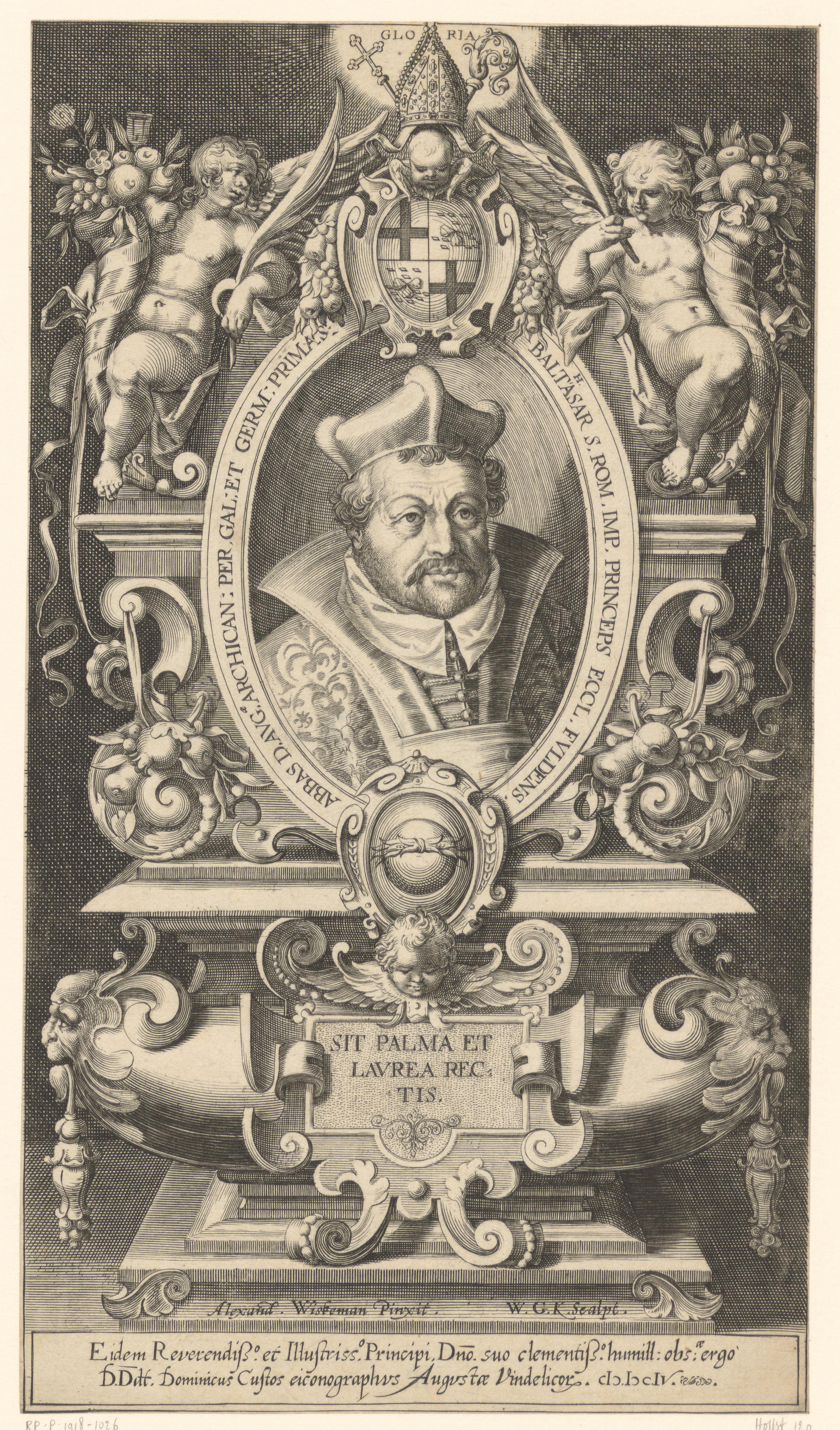 Portret van Balthasar von Dernbach