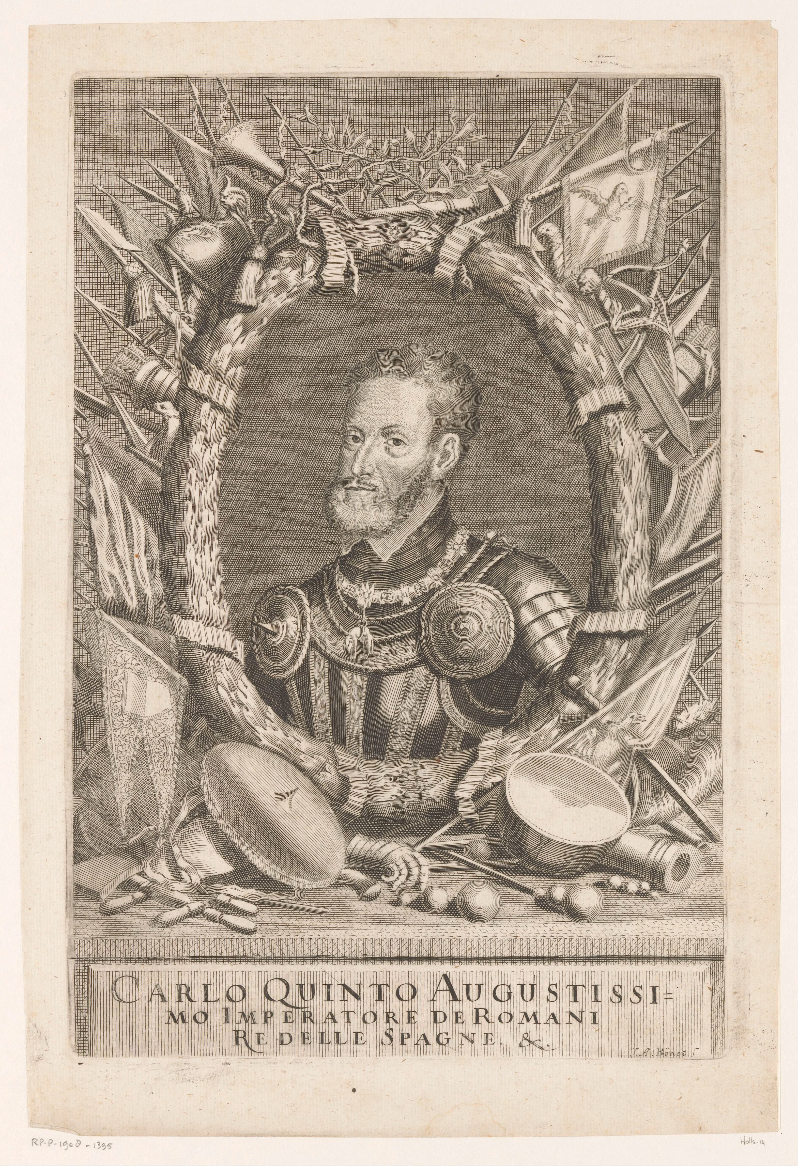 Portret van keizer Karel V