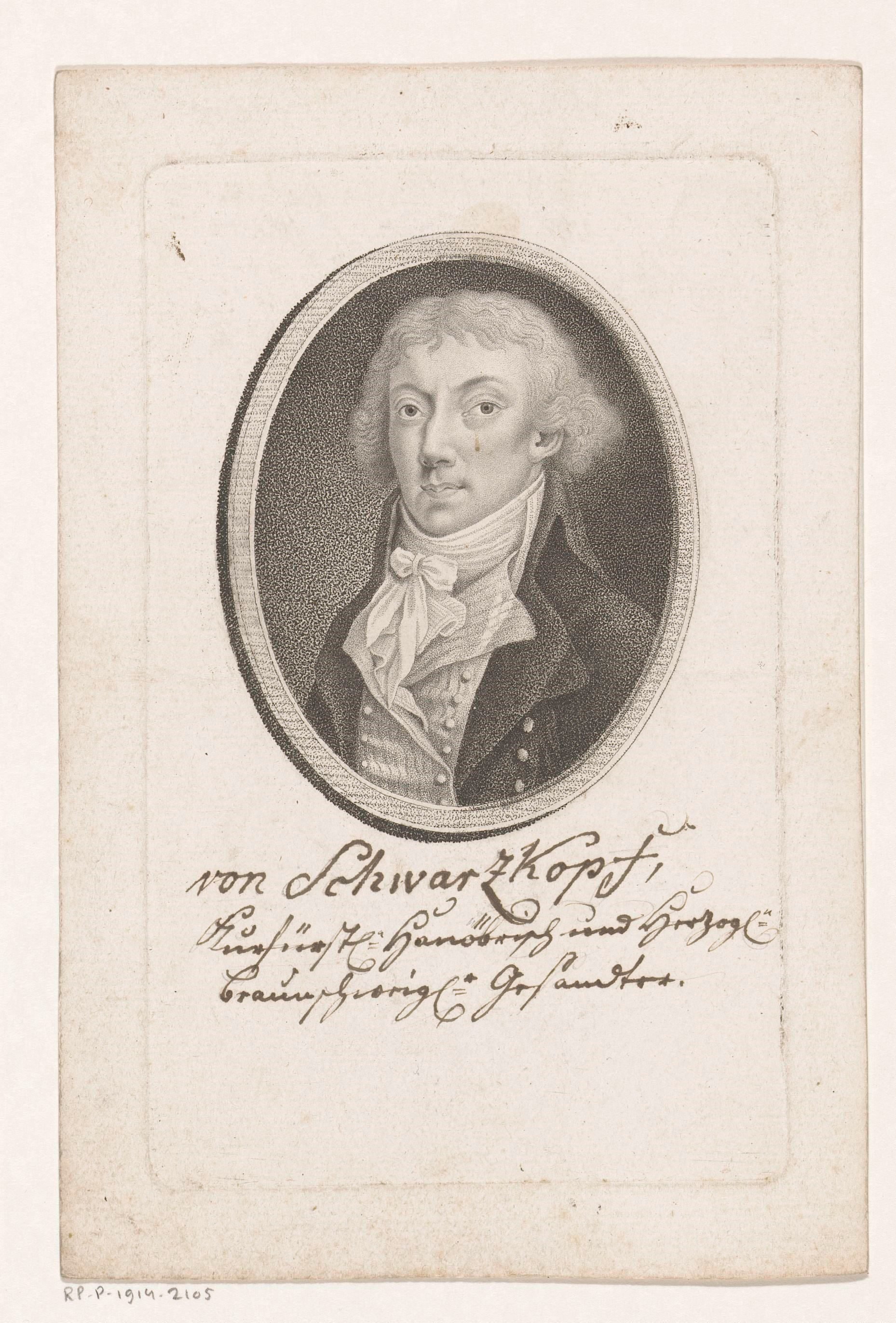 Portret van Joachim Schwarzkopf
