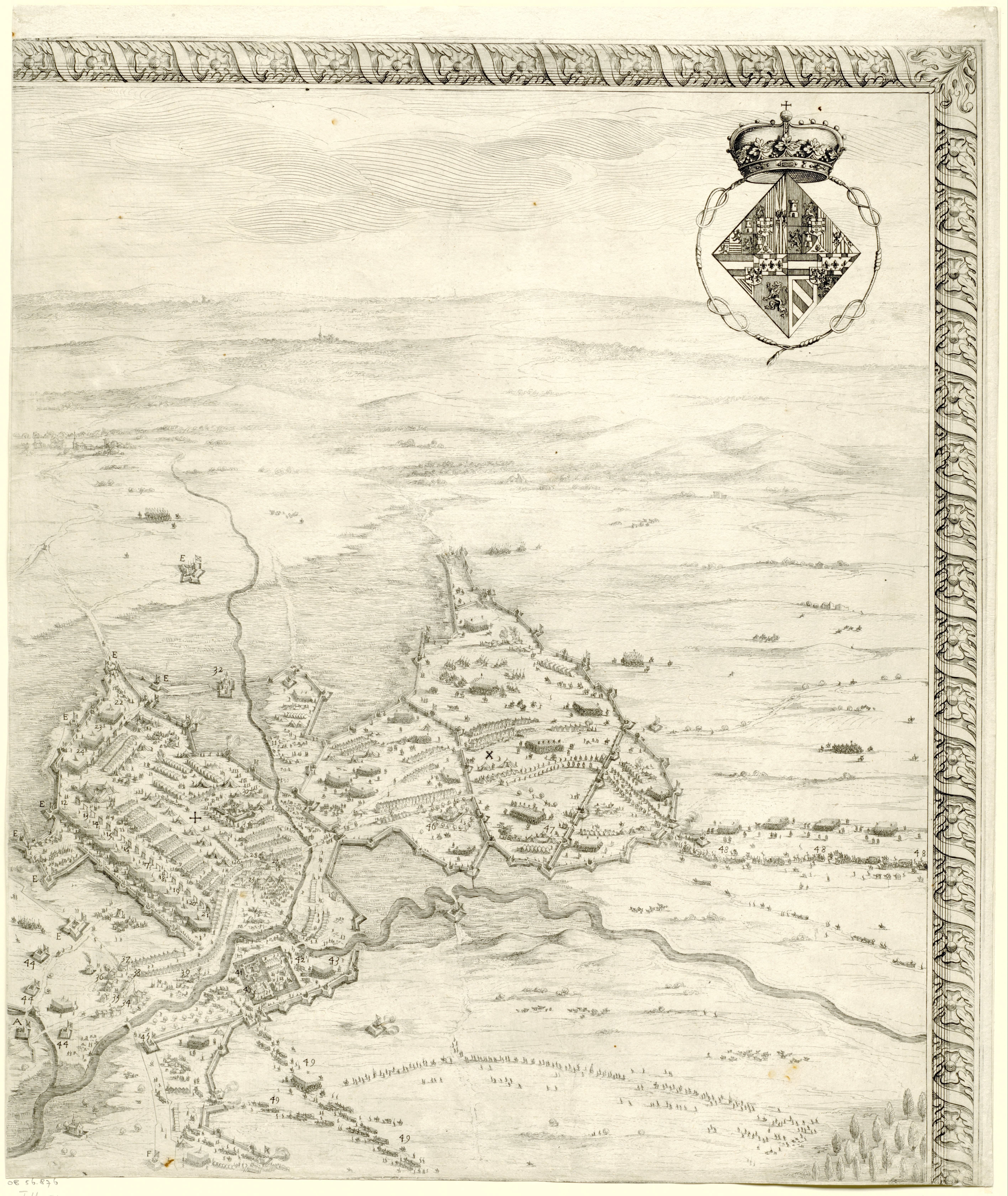 Beleg van Breda, 27 augustus 1624-5 juni 1625 (deel rechtsboven)