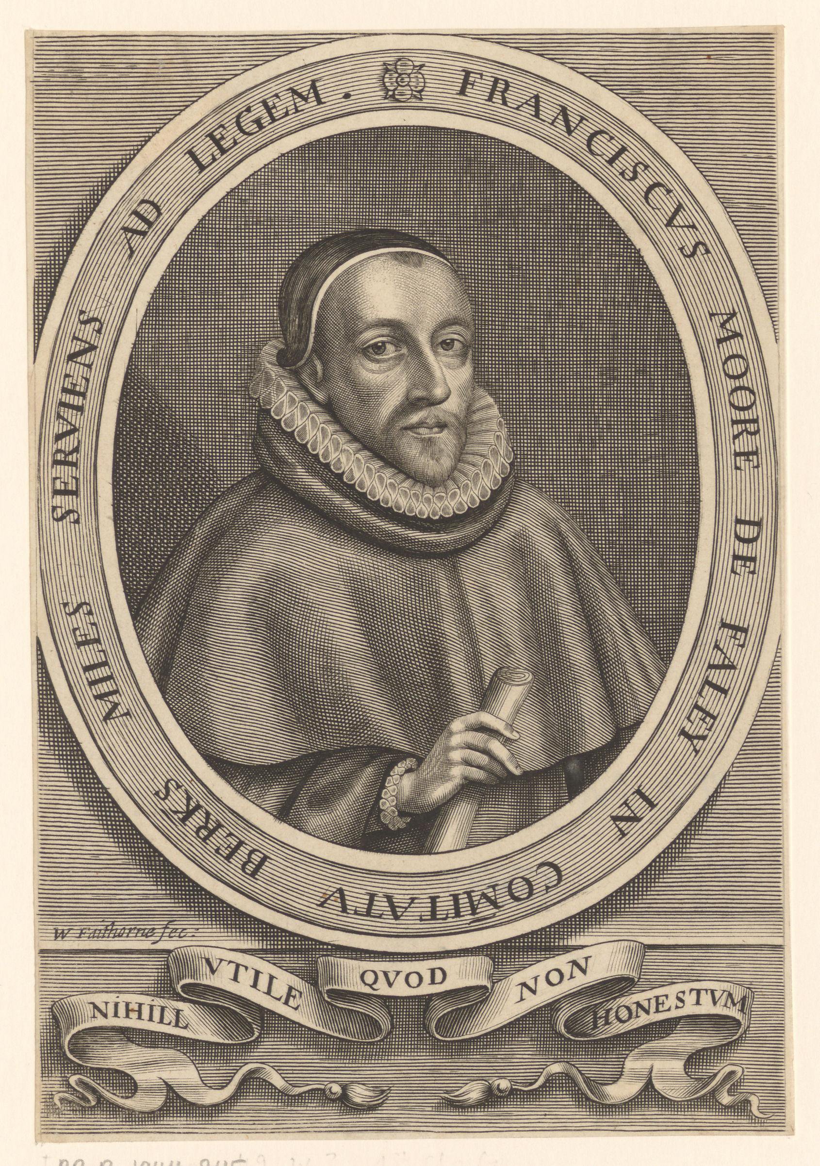 Portret van Francis Moore
