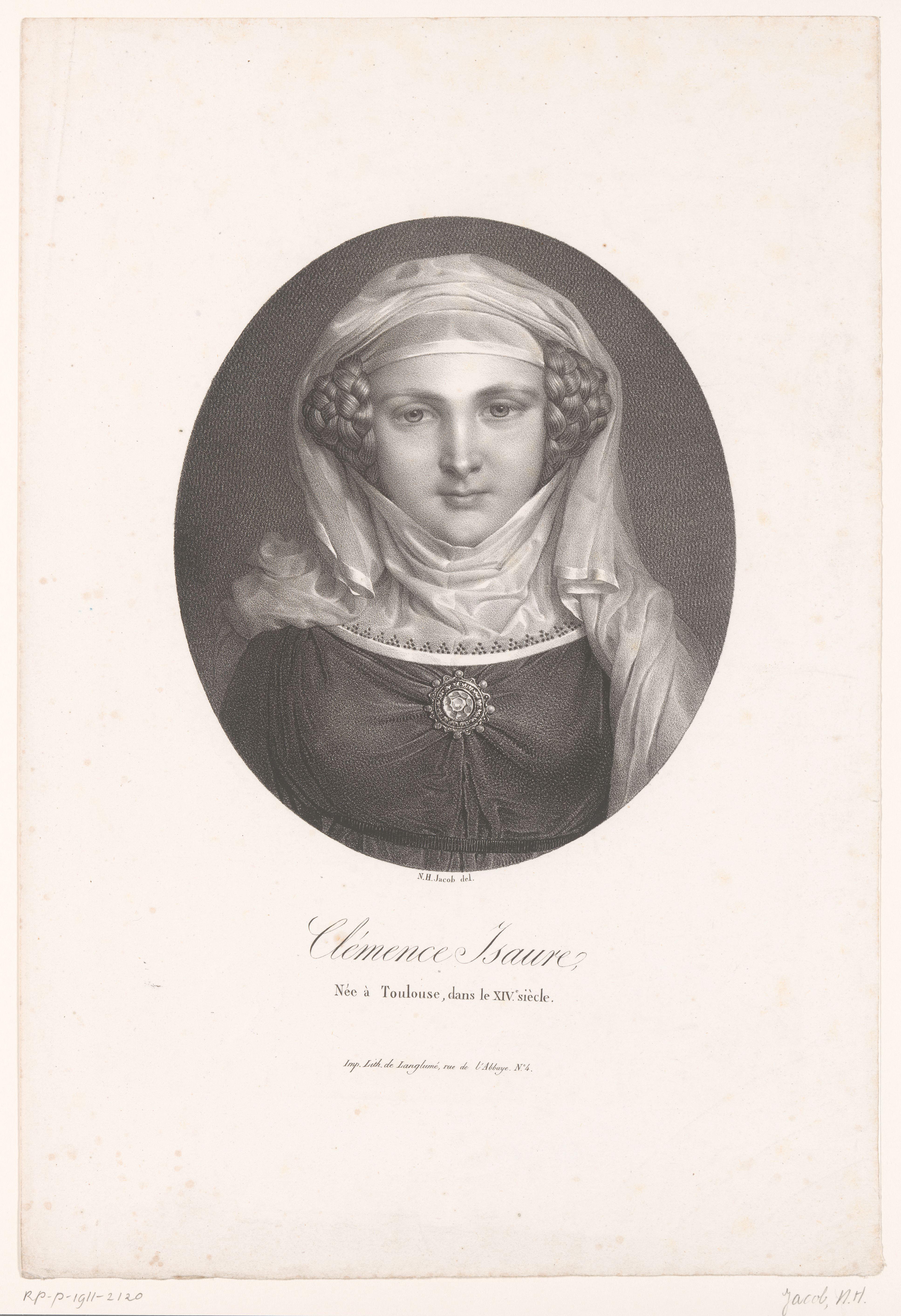 Portret van Clémence Isaure