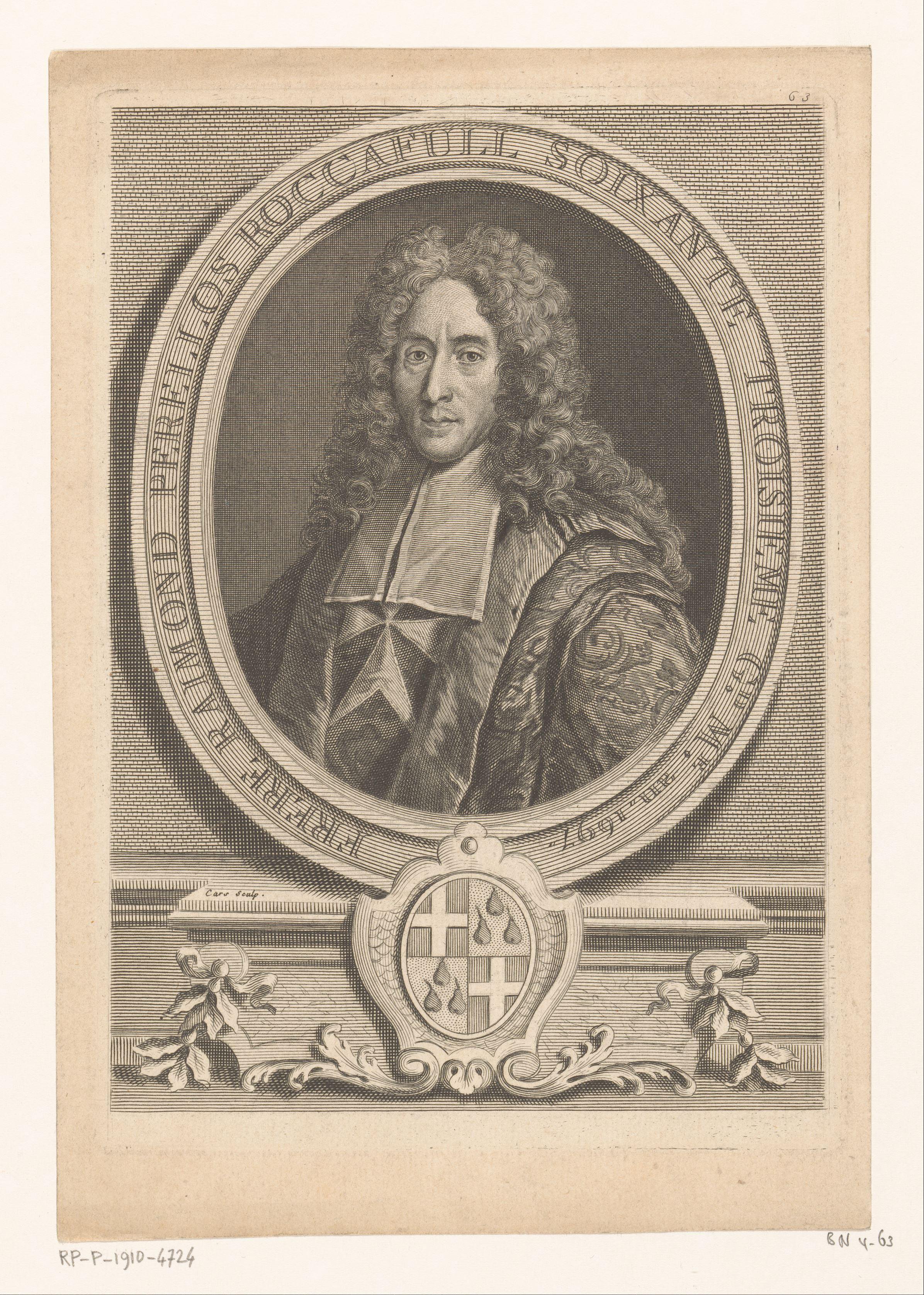 Portret van Ramón Perellós y Roccaful