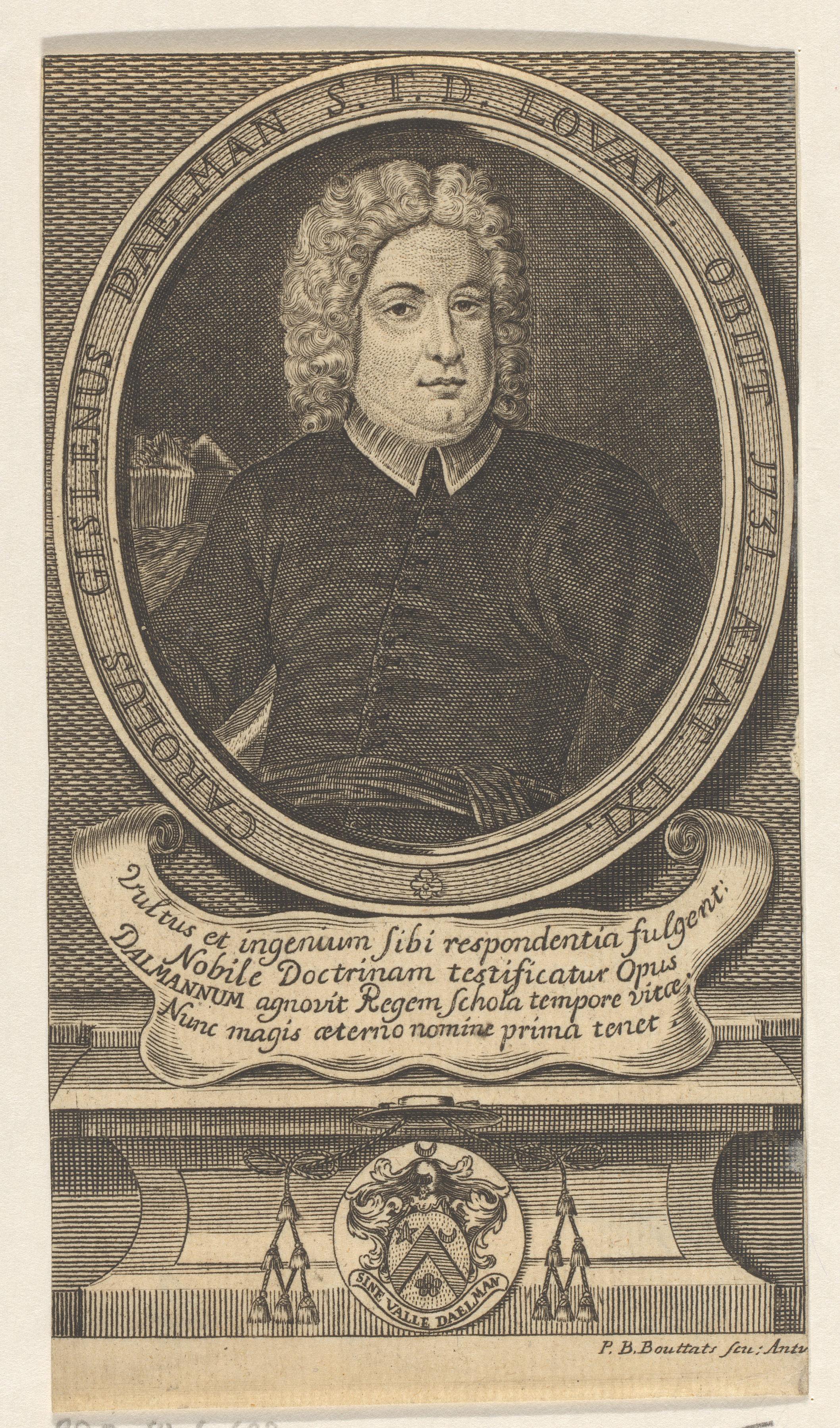 Portret van Charles-Ghislain Daelman