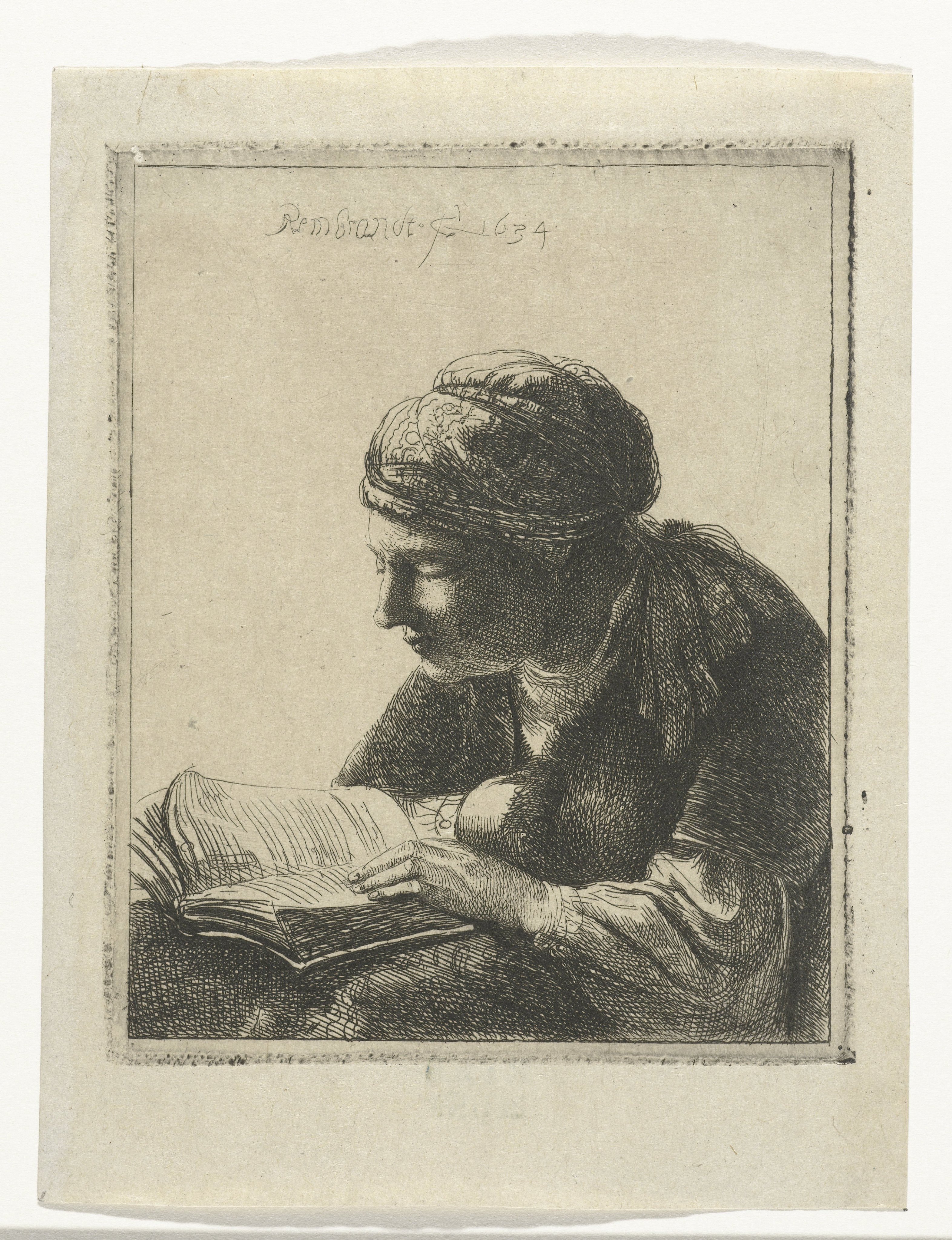 Woman reading