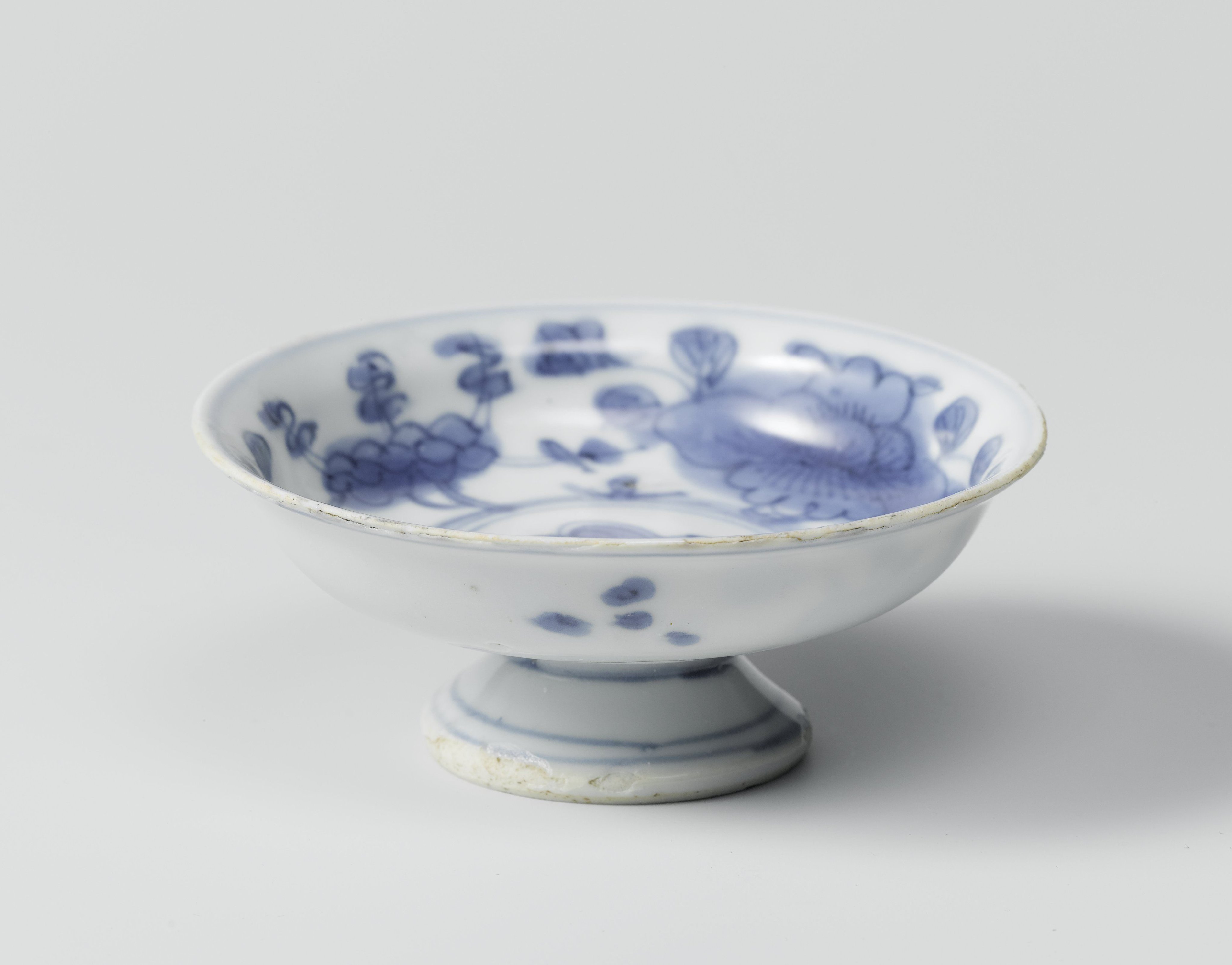 Bowl with Floral Decorations