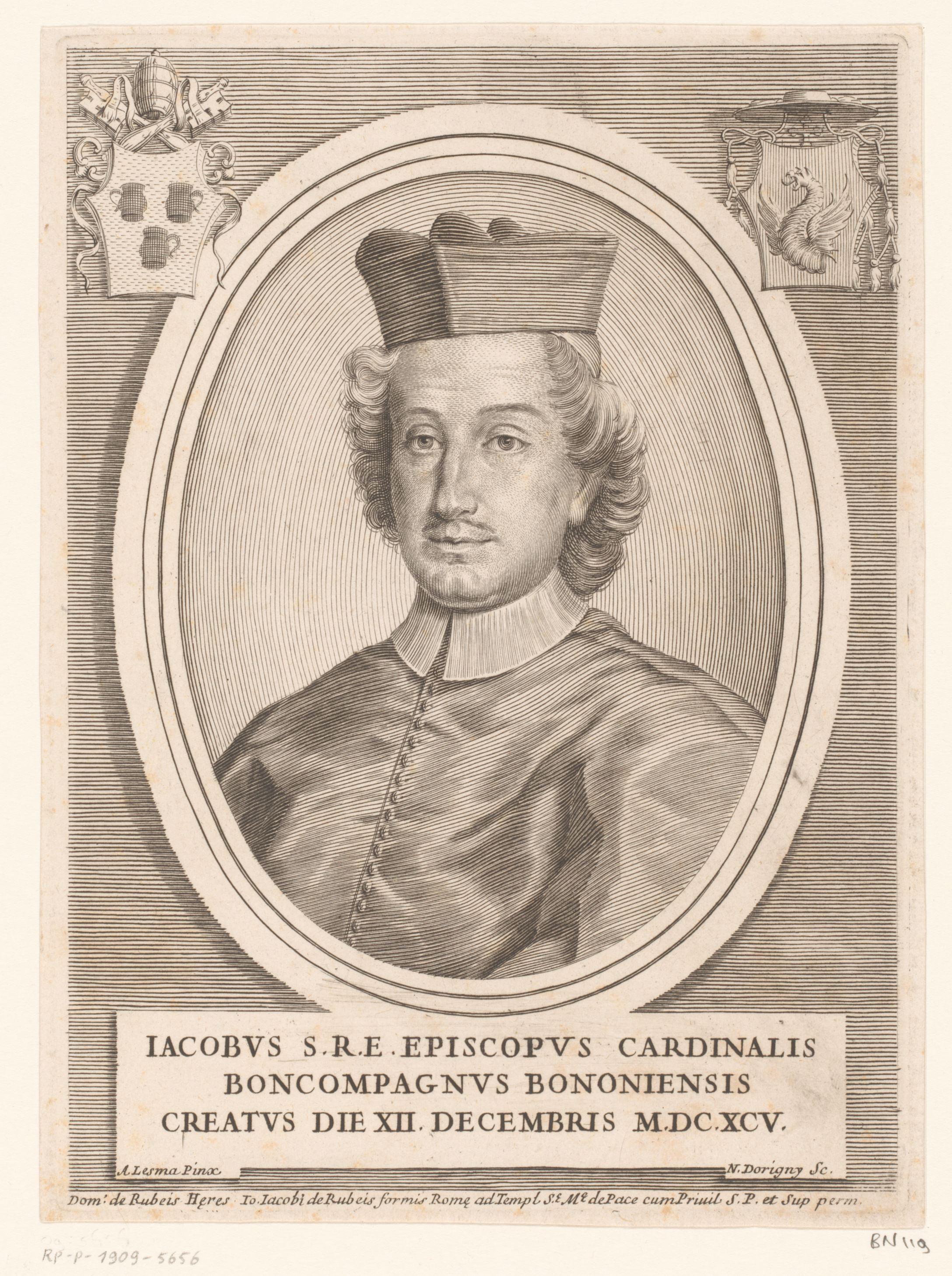 Portret van Giacomo Boncompagni