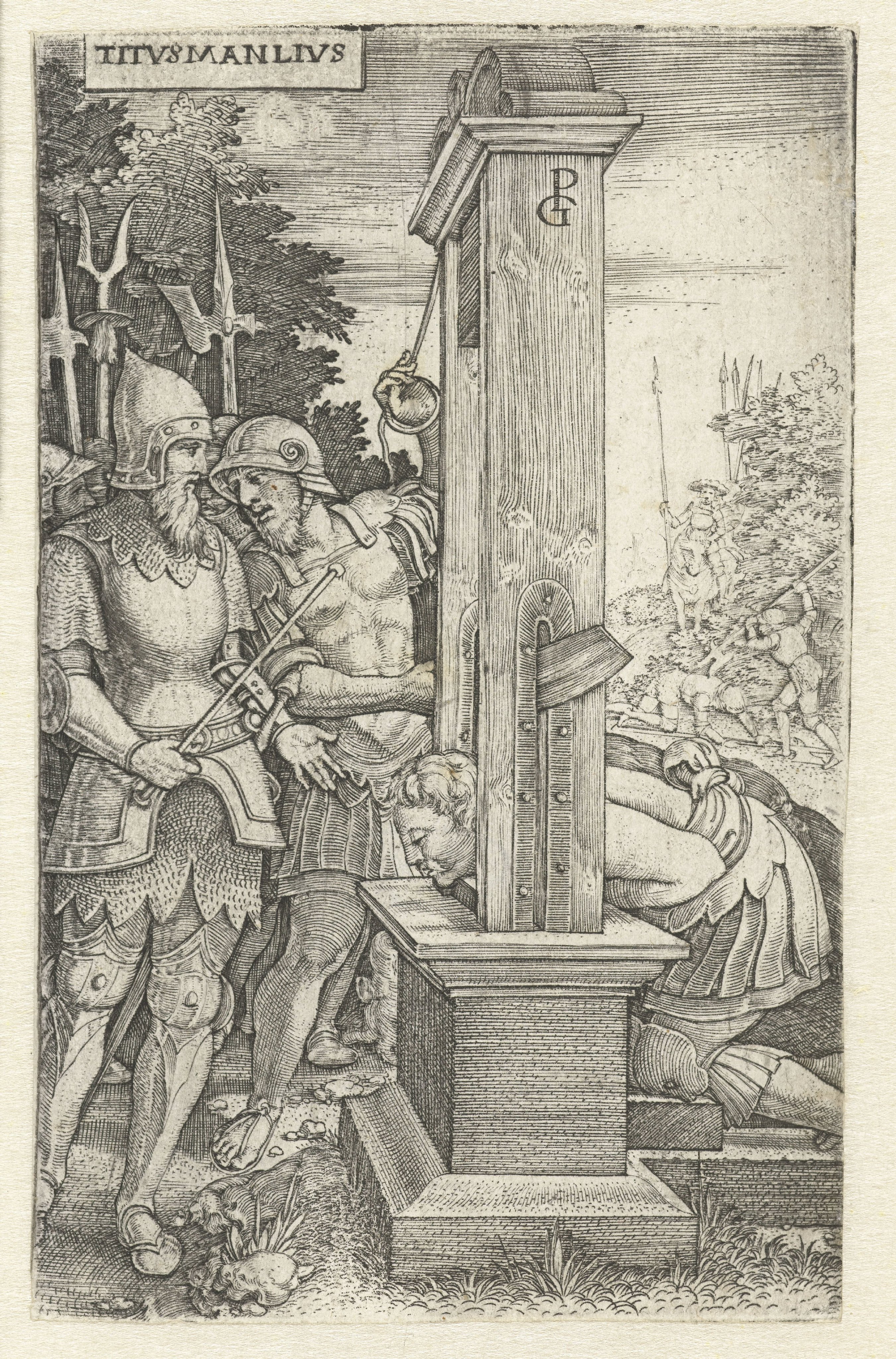 Titus Manlius Torquatus laat zijn zoon onthoofden