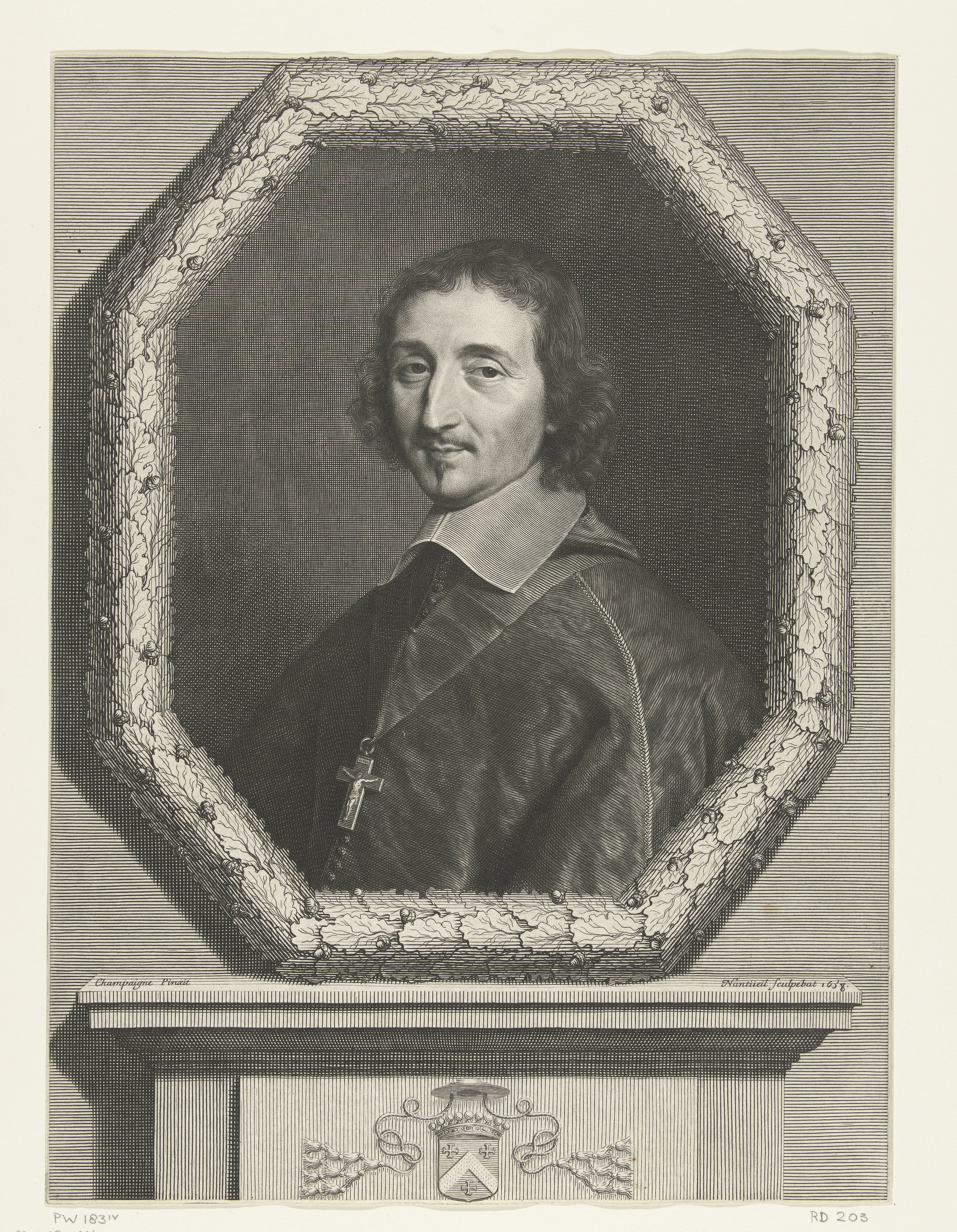 Portret van Ferdinand de Neufville