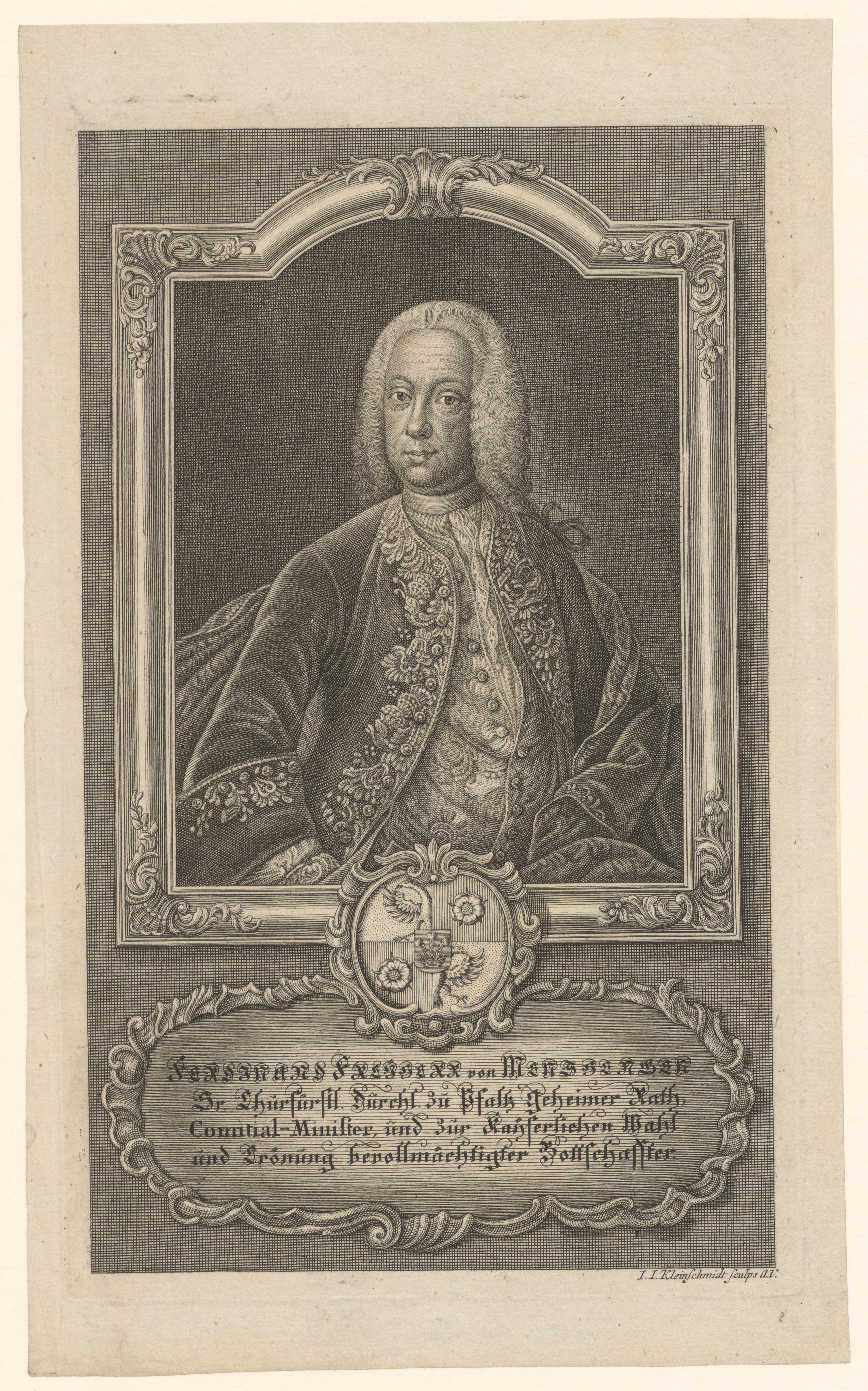 Portret van Ferdinand von Menshengen