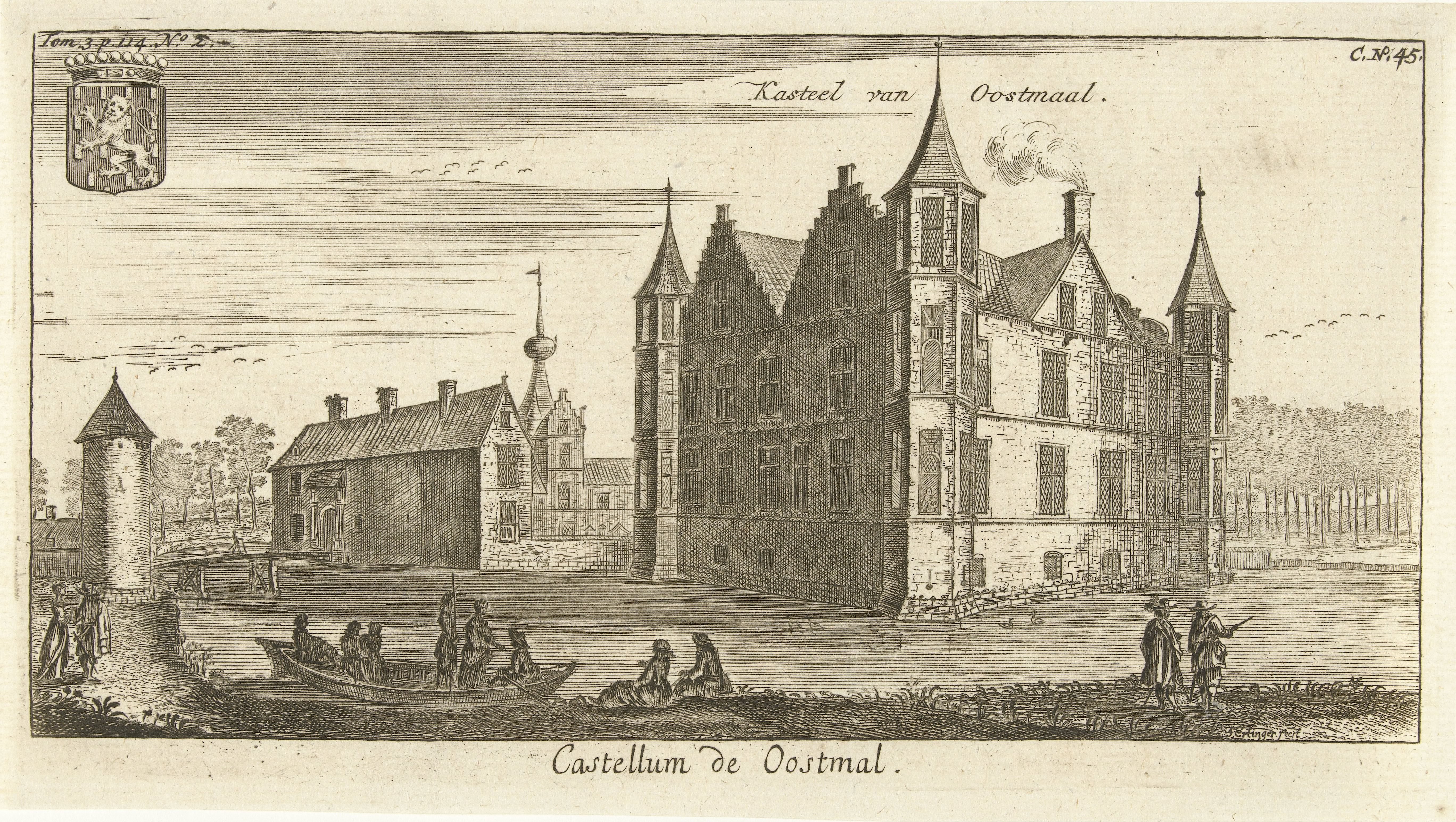 Gezicht op Kasteel de Renesse