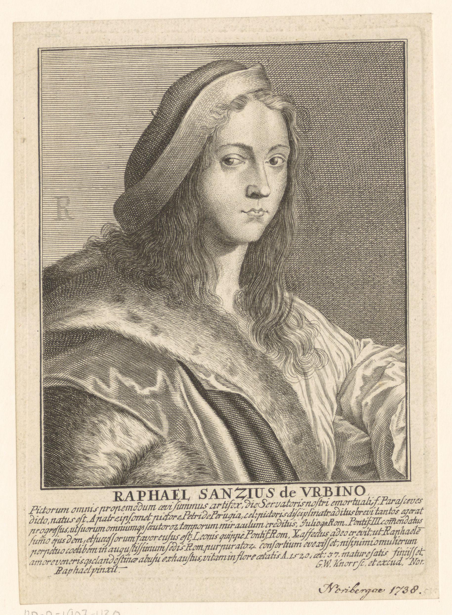 Portret van Rafaël