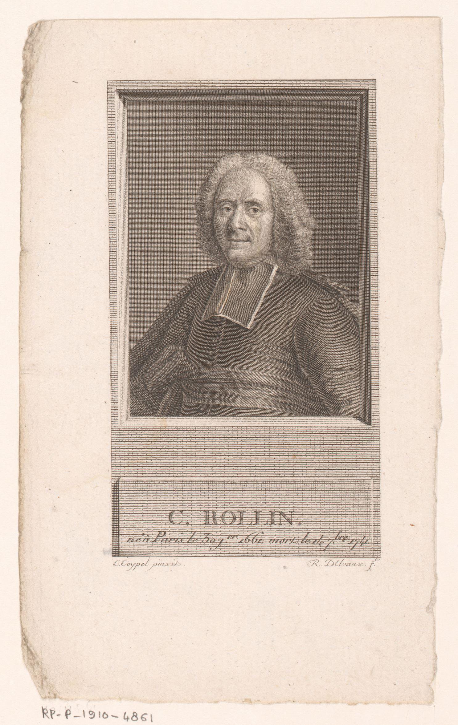 Portret van Charles Rollin