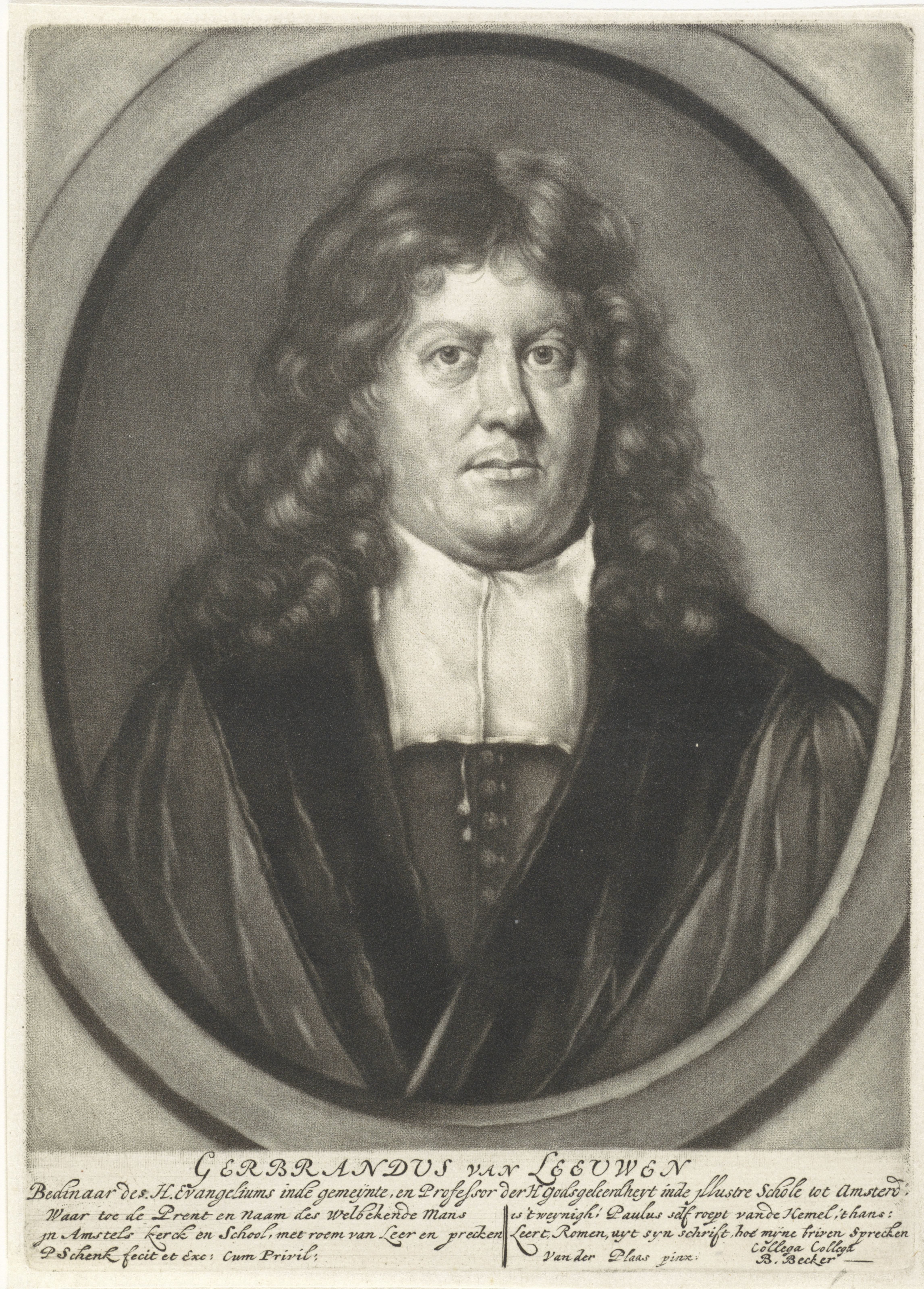 Portret van Gerbrand van Leeuwen