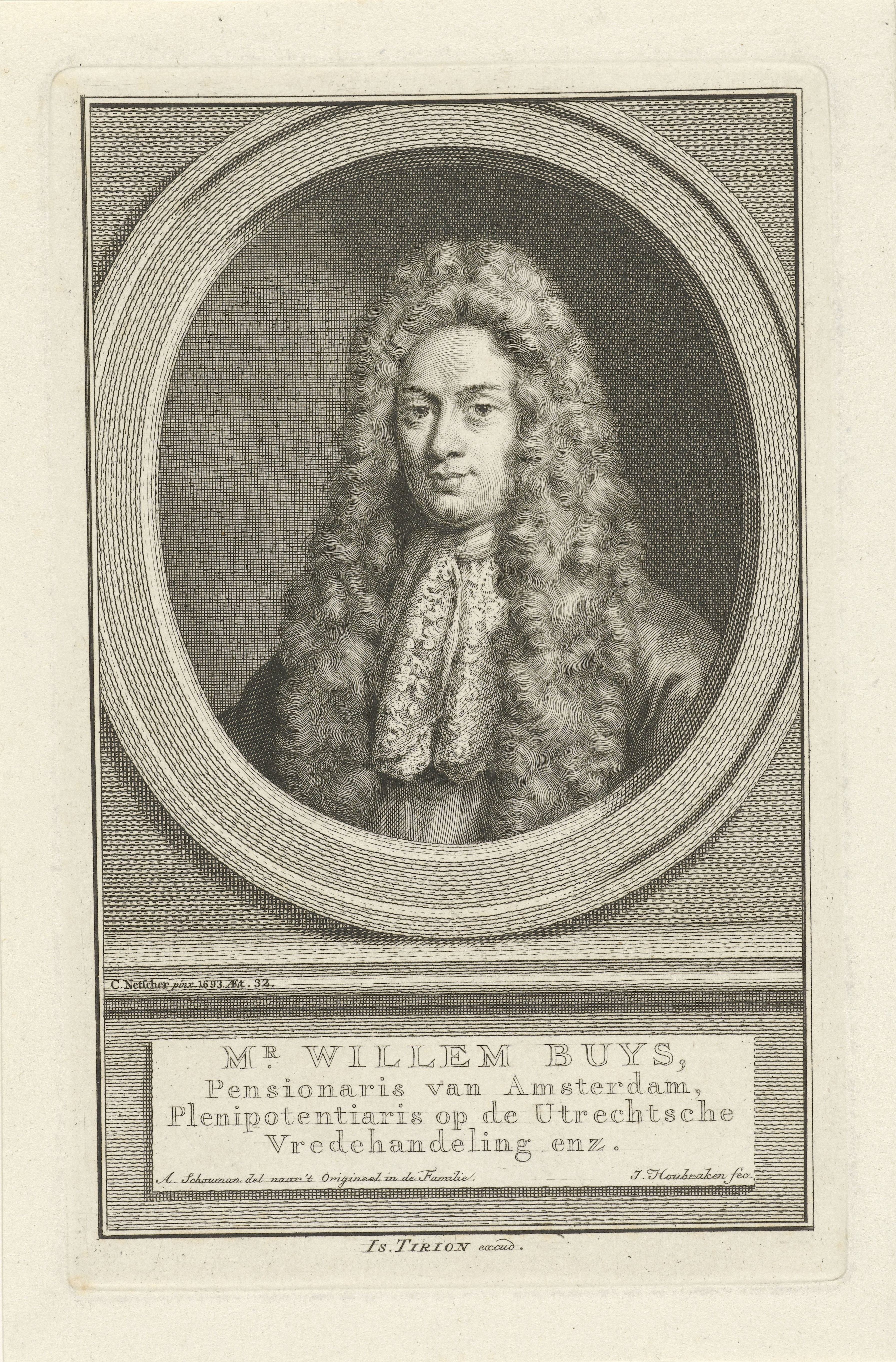 Portret van Willem Buys